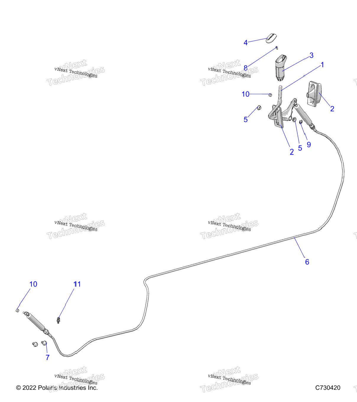 Drive Train, Gear Selector