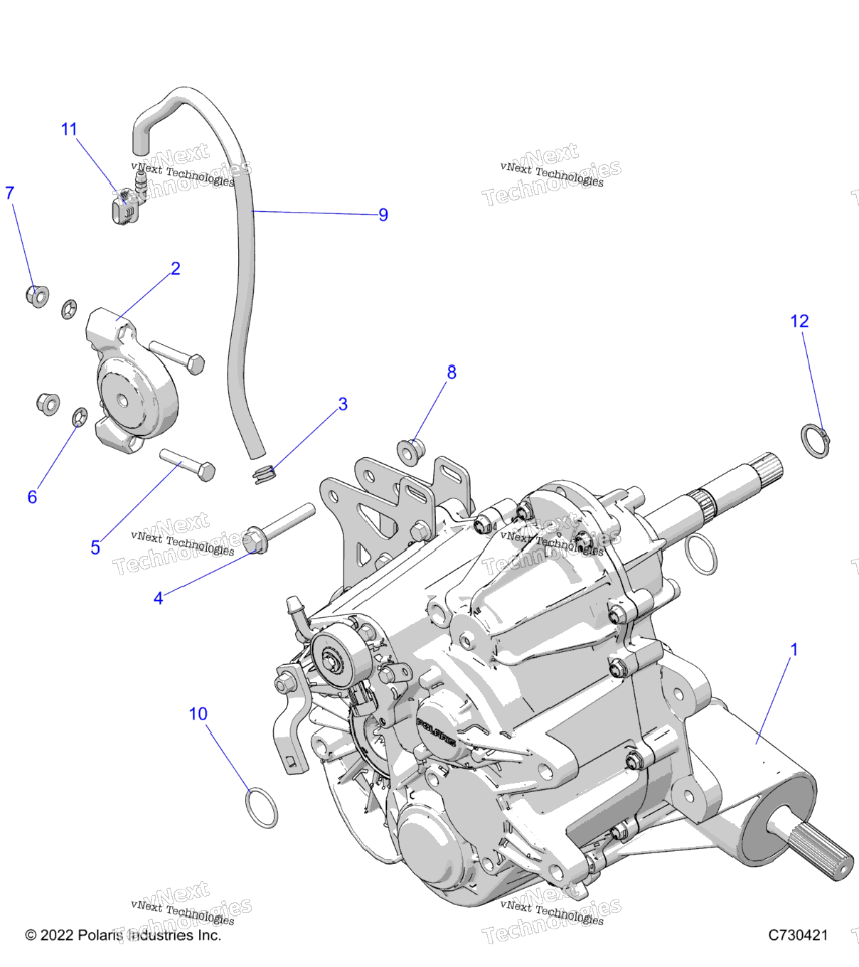 Drive Train, Main Gearcase Mounting