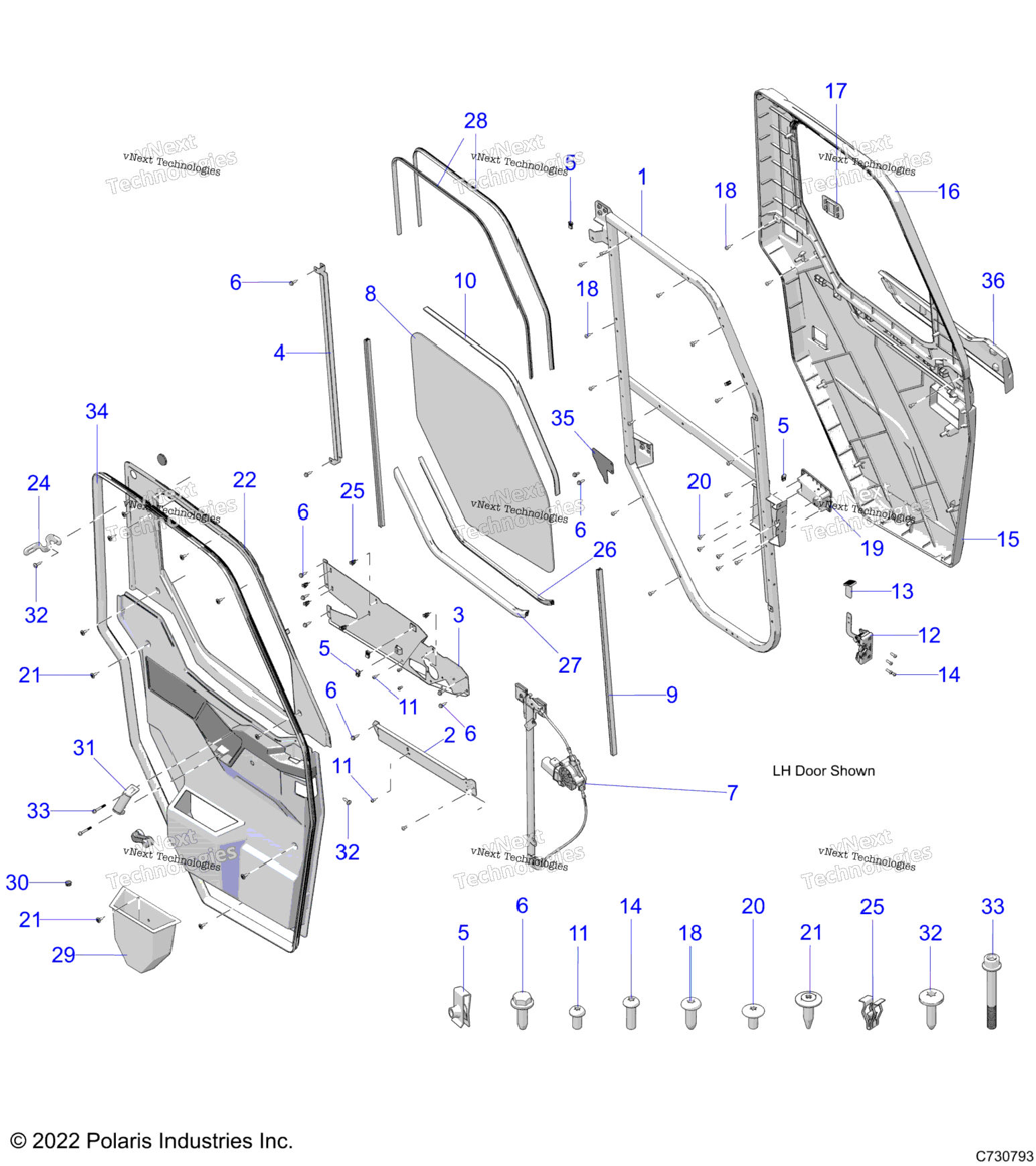 Body, Door, Full, Power R32rrv99ac