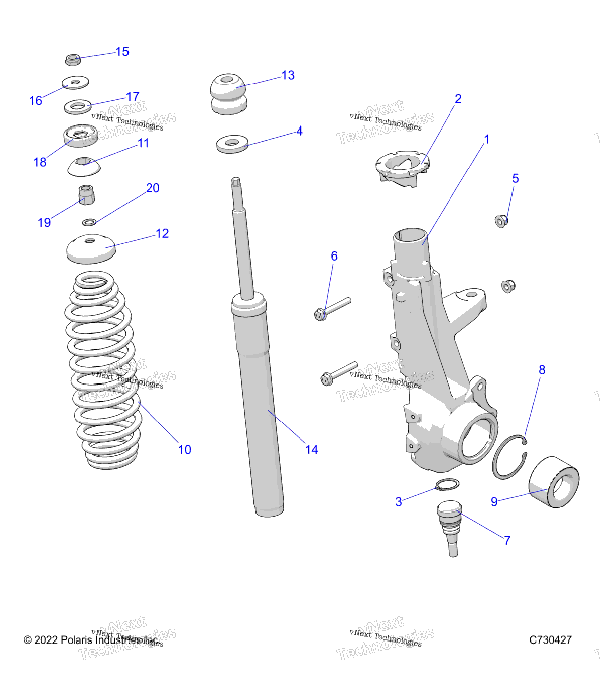 Suspension, Front Strut