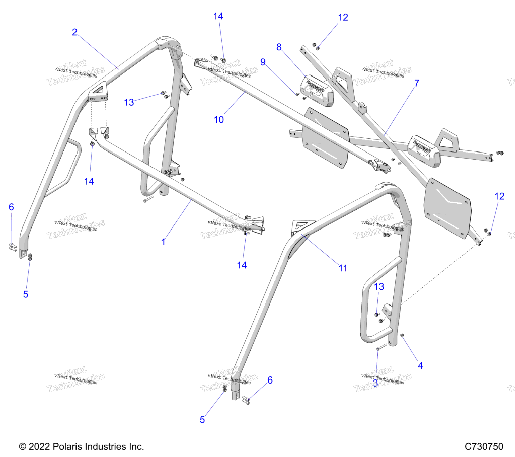 Chassis, Cab Frame