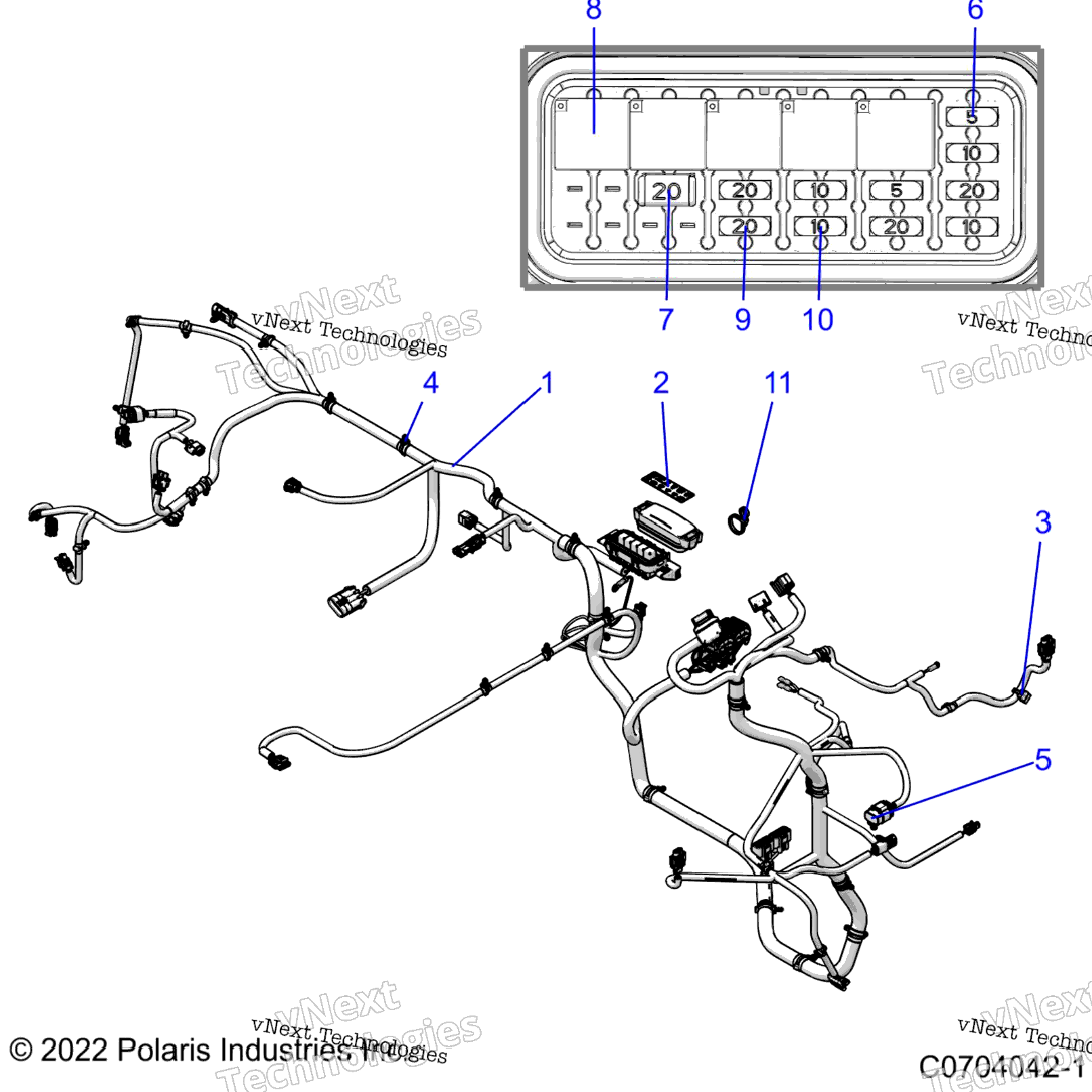 Electrical, Wire Harnesses, Chassis