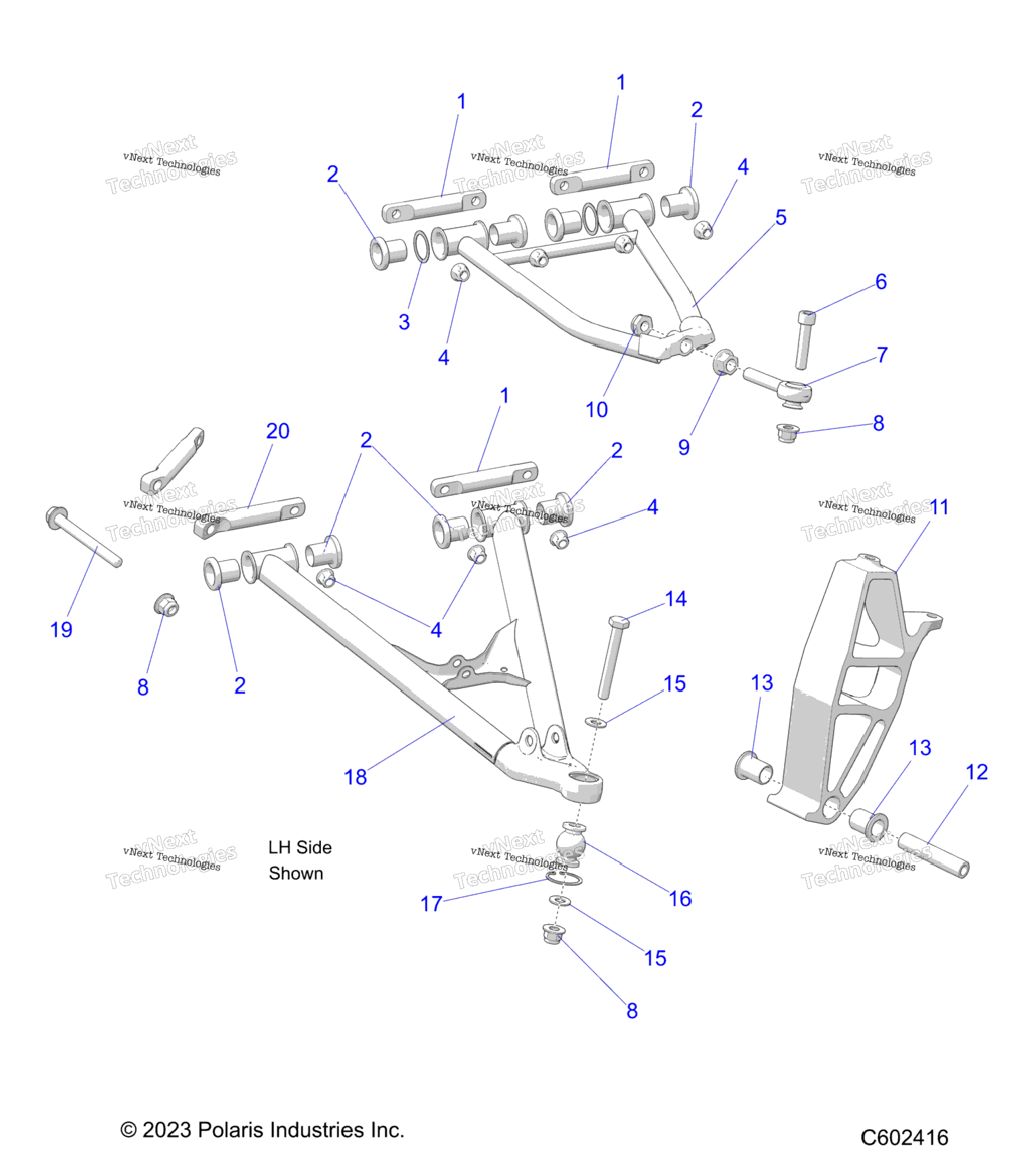 Suspension, Control Arms & Spindles