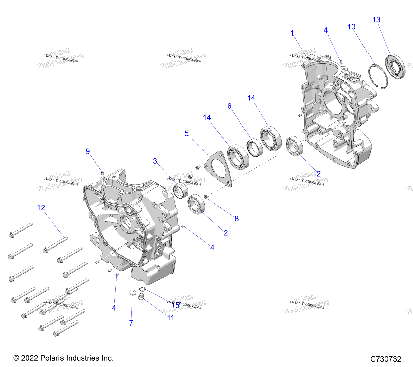 Engine, Crankcase