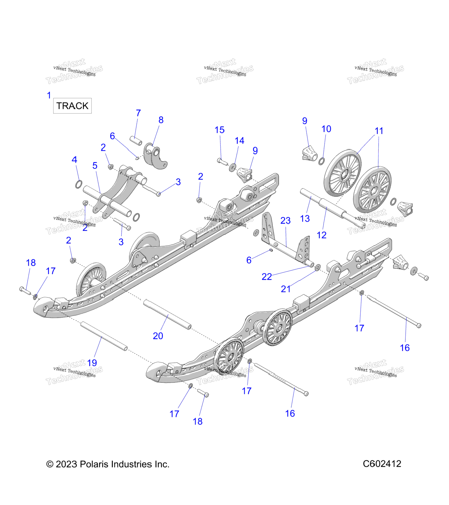 Suspension, Rear & Track