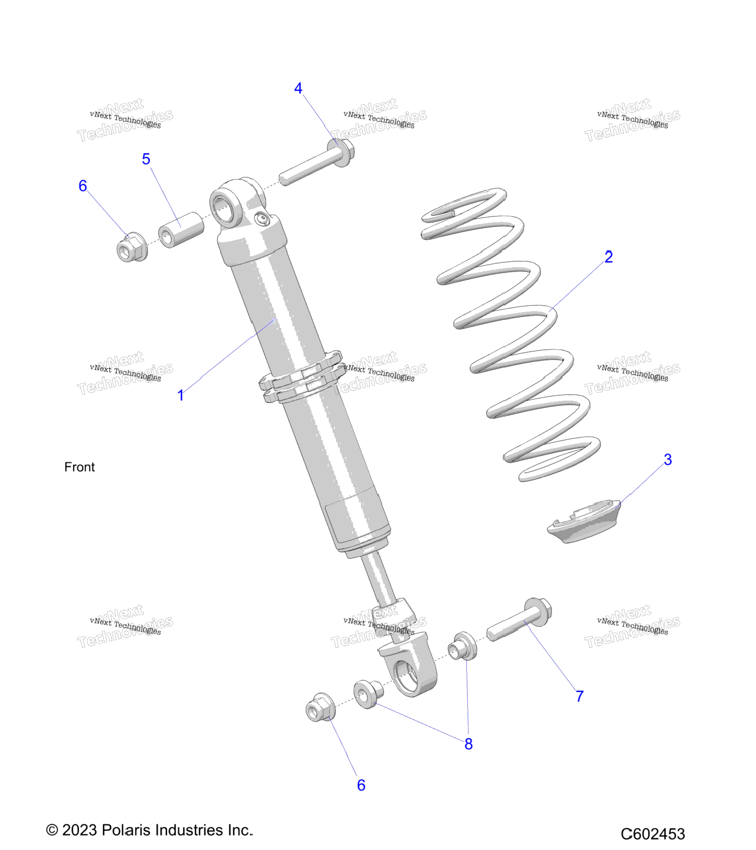 Suspension, Shock, Ifs (C602453)