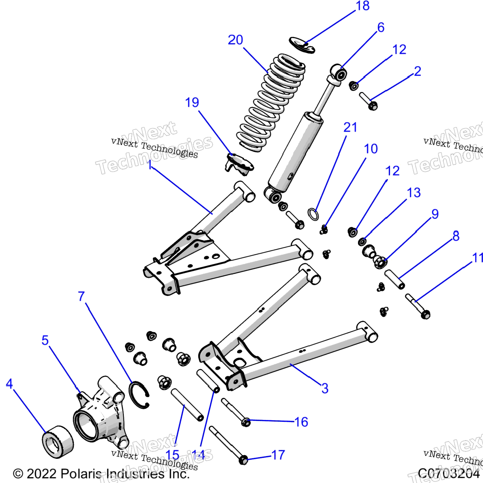 Suspension, Rear