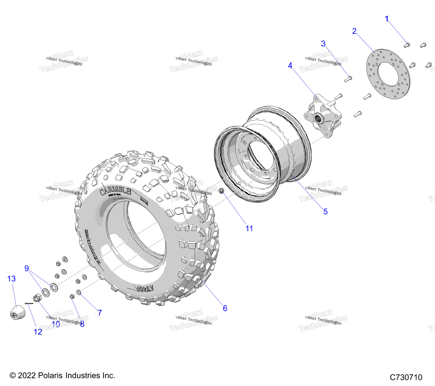 Wheels, Rear