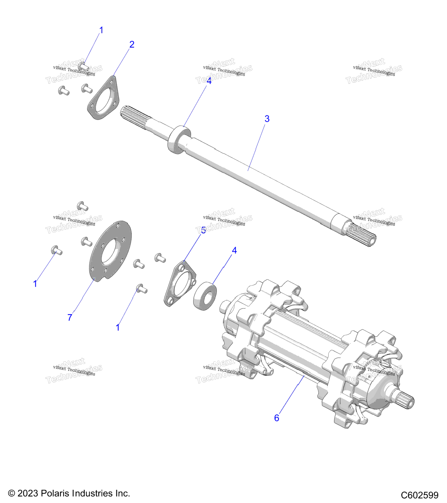 Drive Train, Jackshaft & Driveshaft