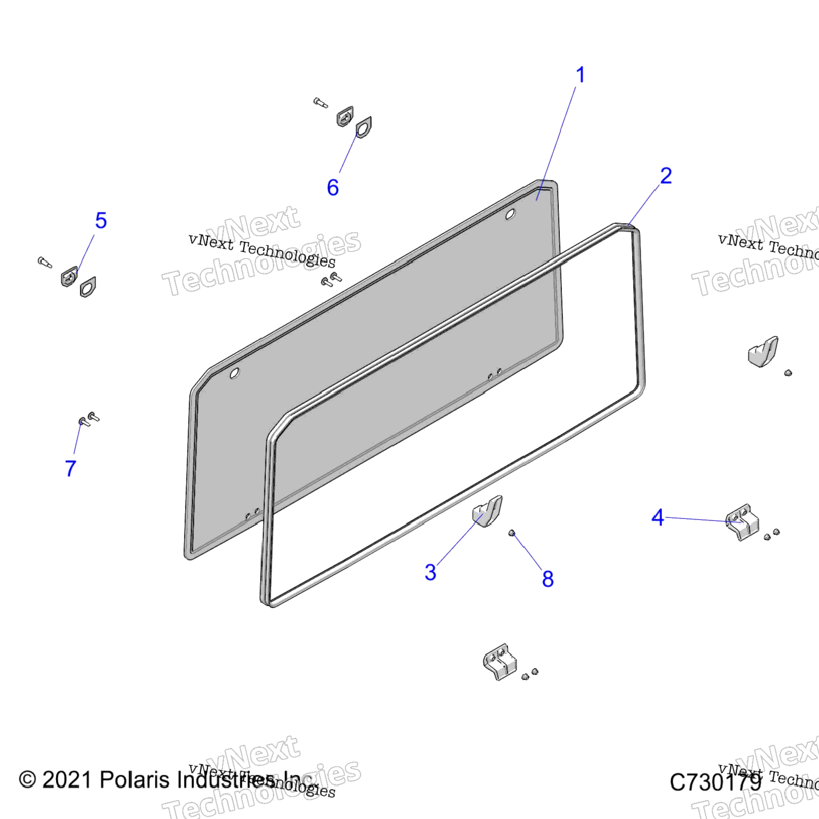 Body, Rear Windshield