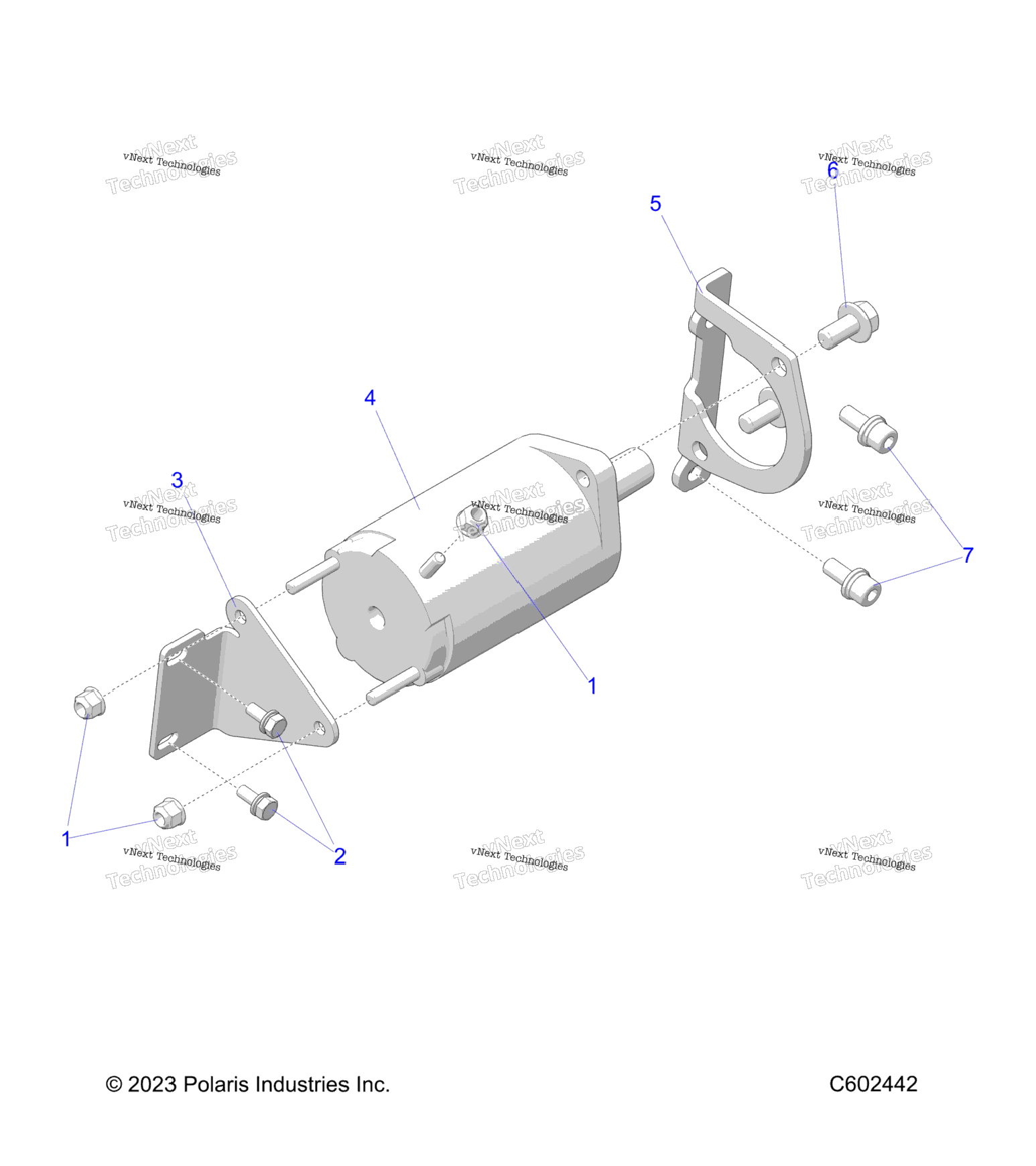 Engine, Starter Motor