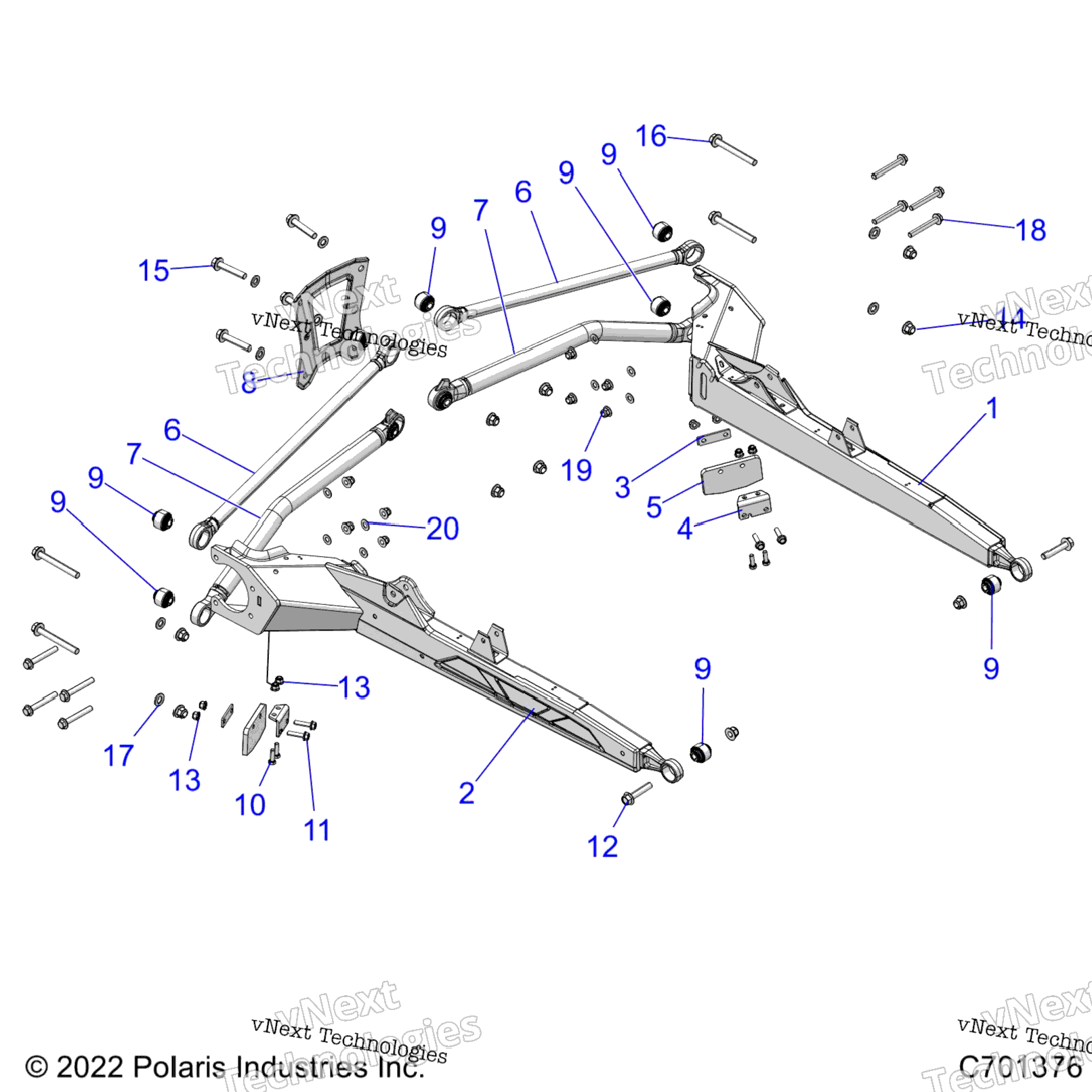 Suspension, Rear Control Arms Z23rae92a92B