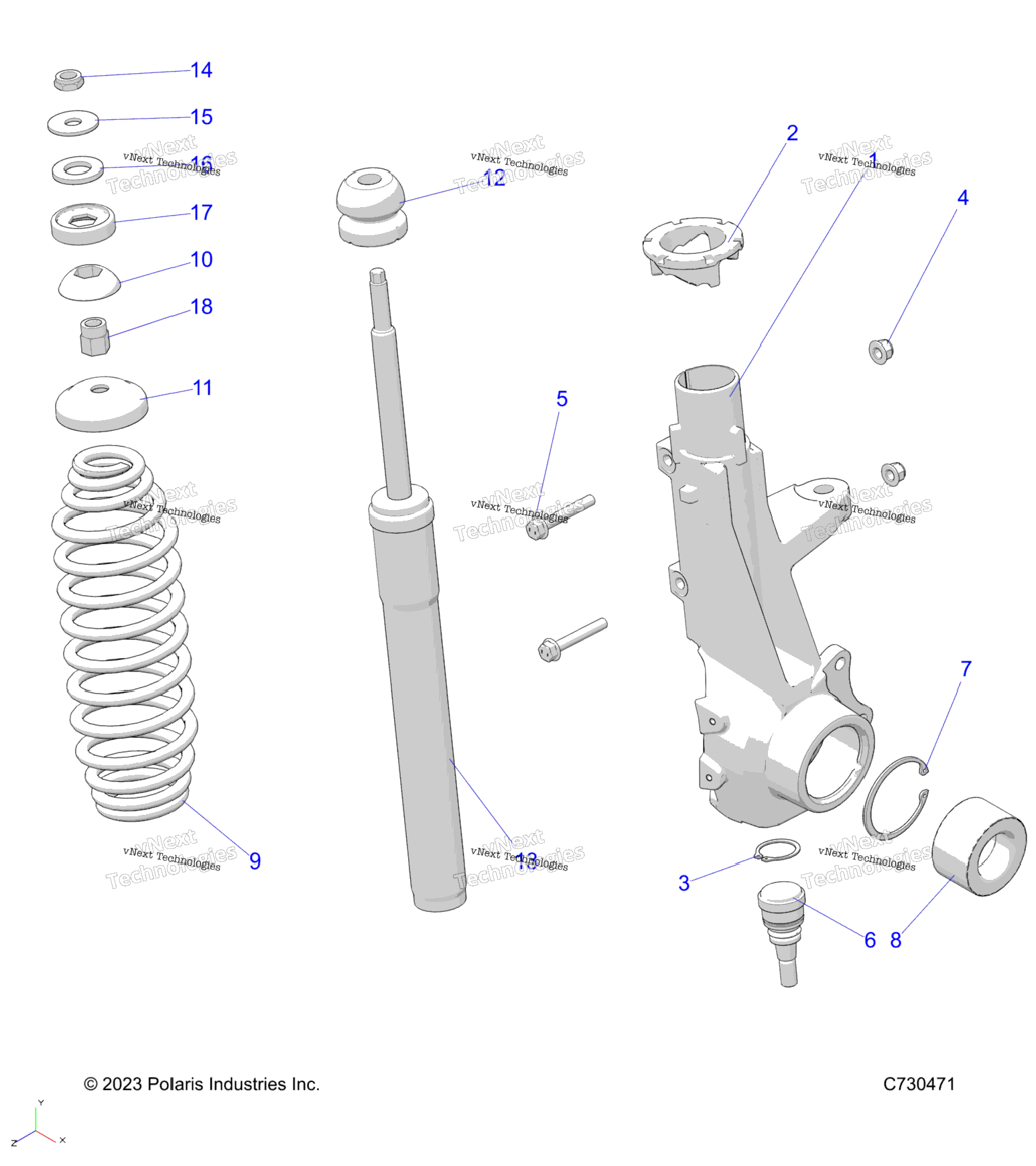 Suspension, Front Strut