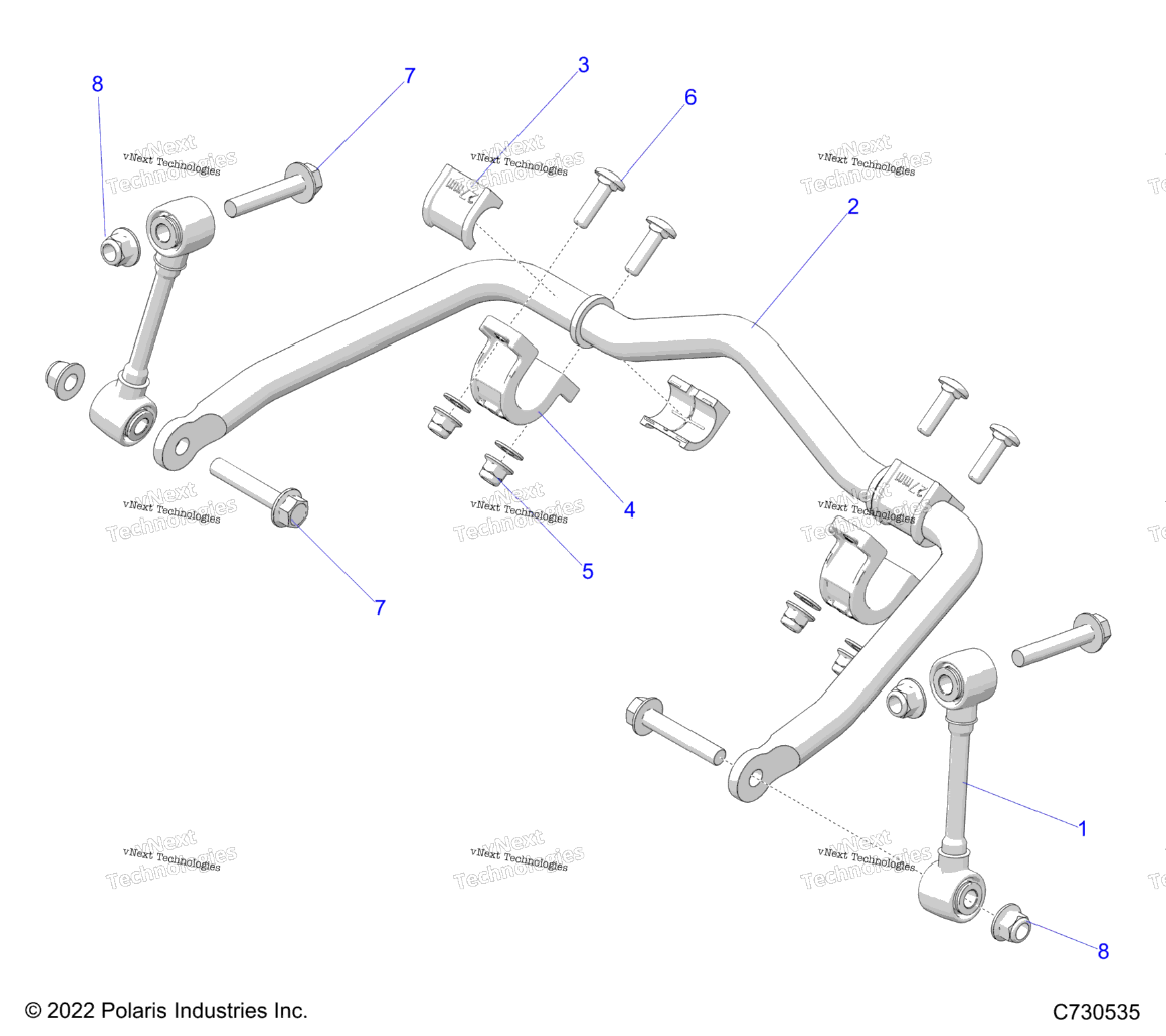 Suspension, Front Stabilizer Bar