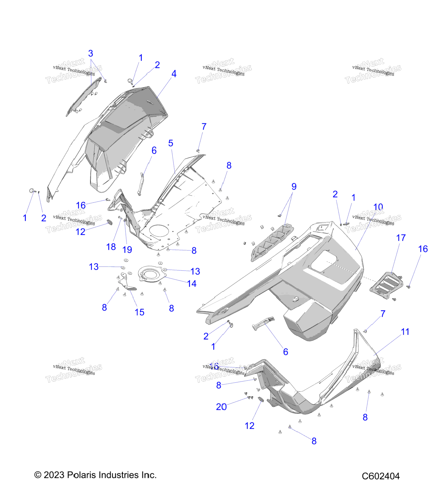 Body, Fenders & Side Panels