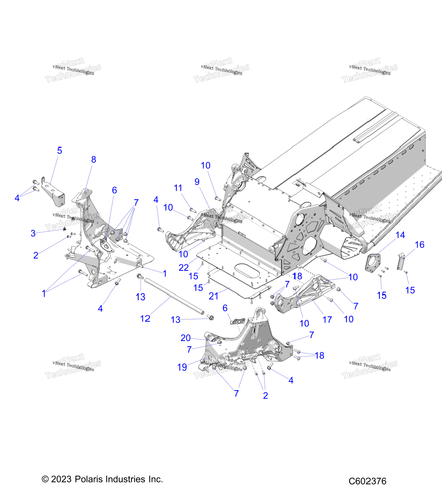 Chassis, Bulkhead Asm