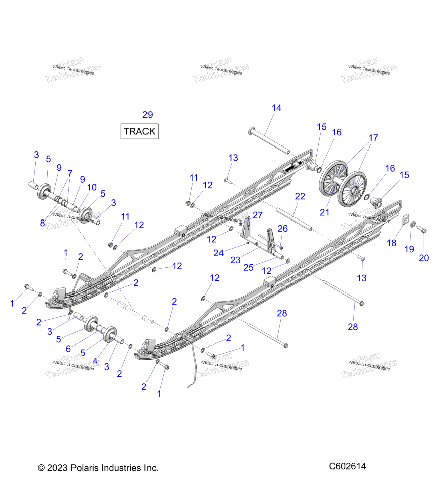 Suspension, Rear, 165\