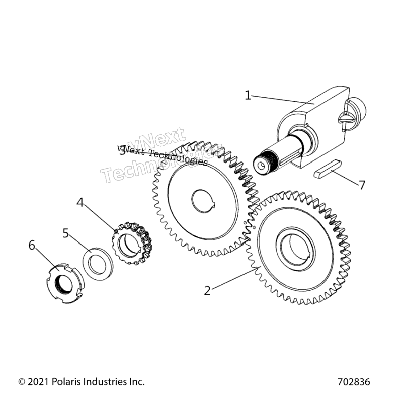 Engine, Balance Shaft & Balance Gear