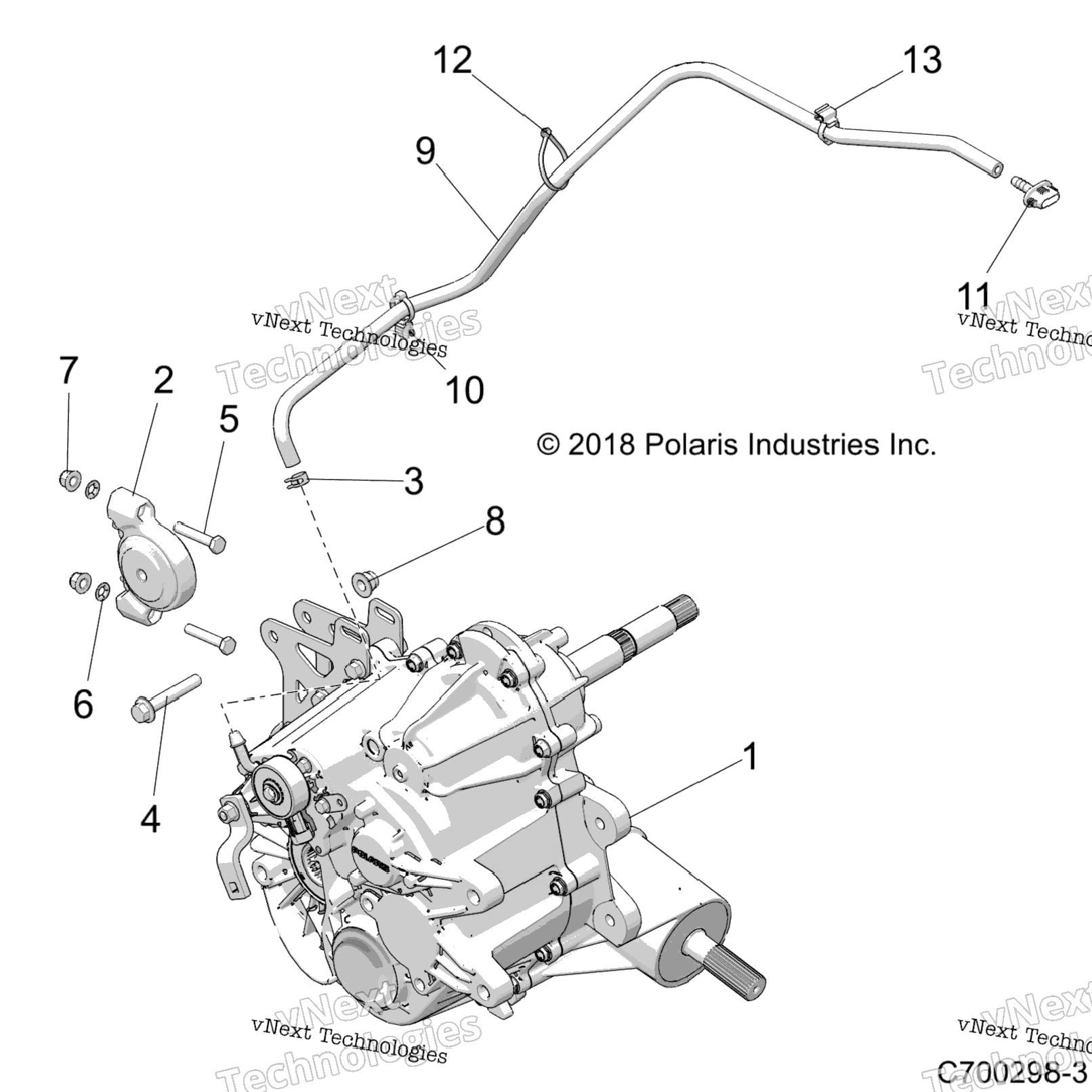 Drive Train, Main Gearcase Mounting