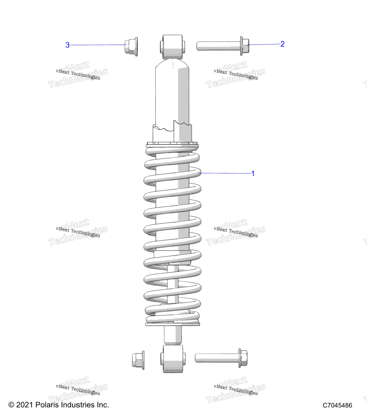 Suspension, Shock, Rear