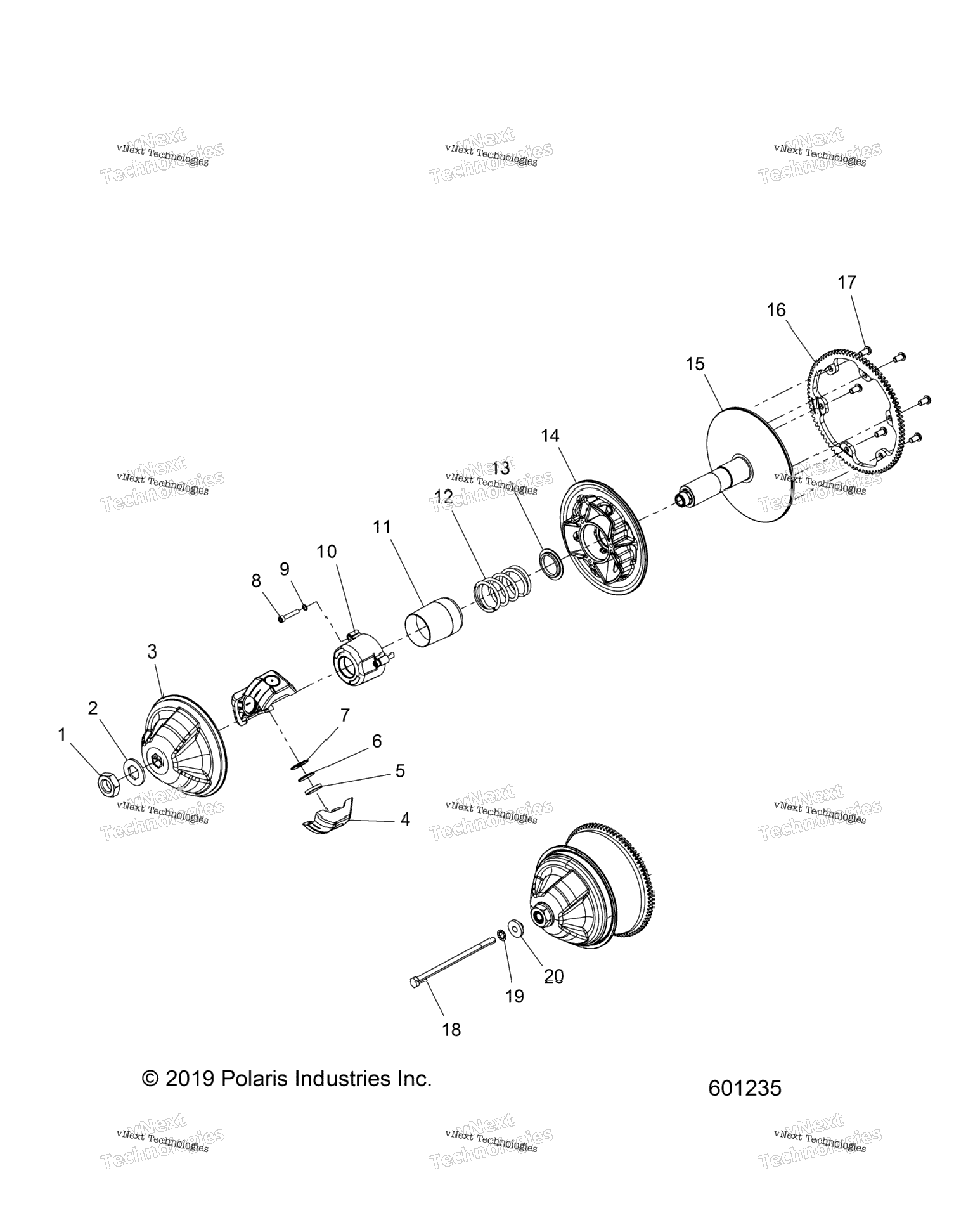 Drive Train, Clutch, Primary