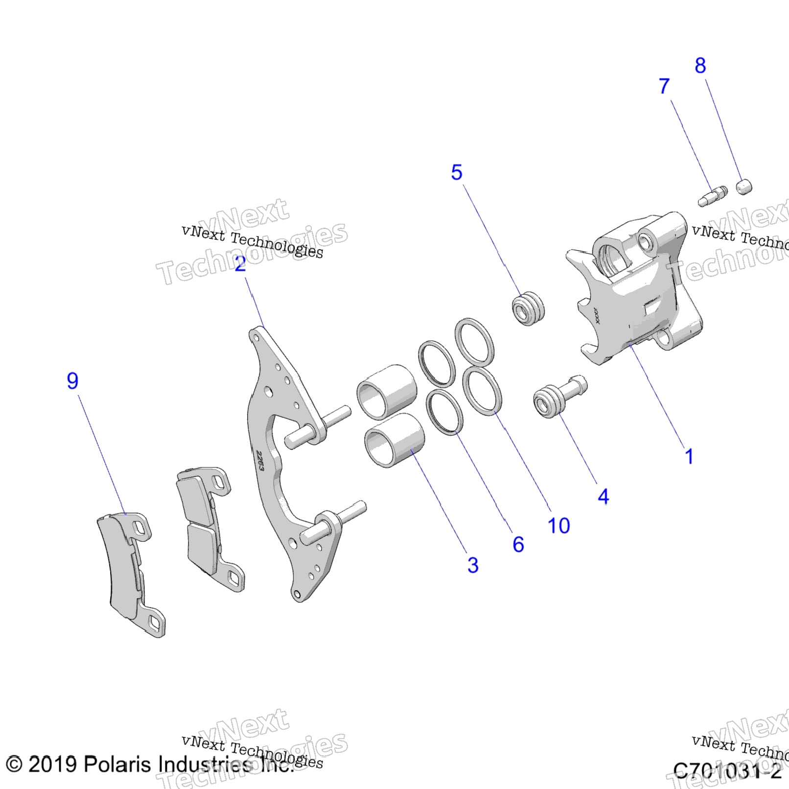 Brakes, Front Caliper Z23ase99a4B4K99a4