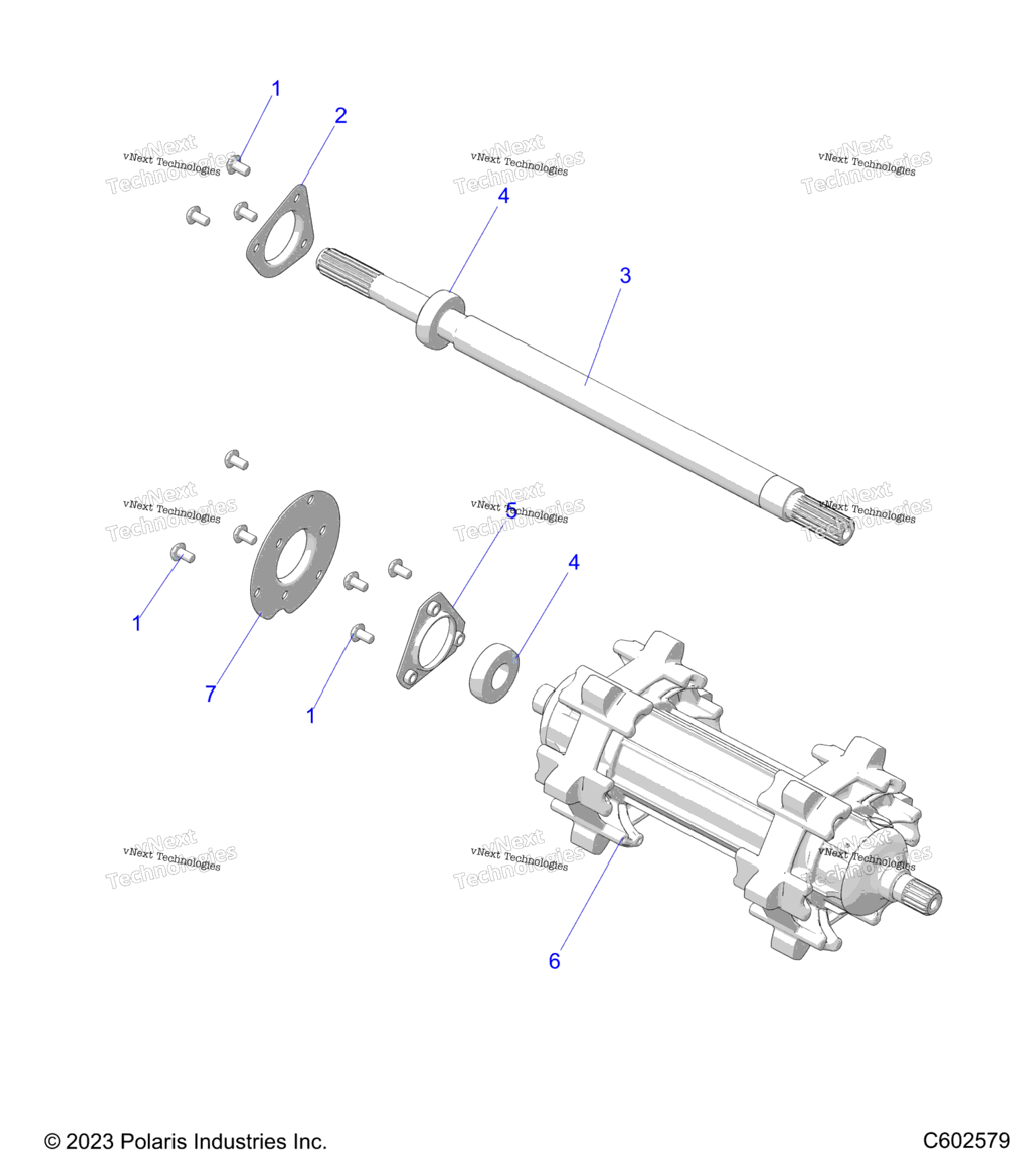 Drive Train, Jackshaft & Driveshaft