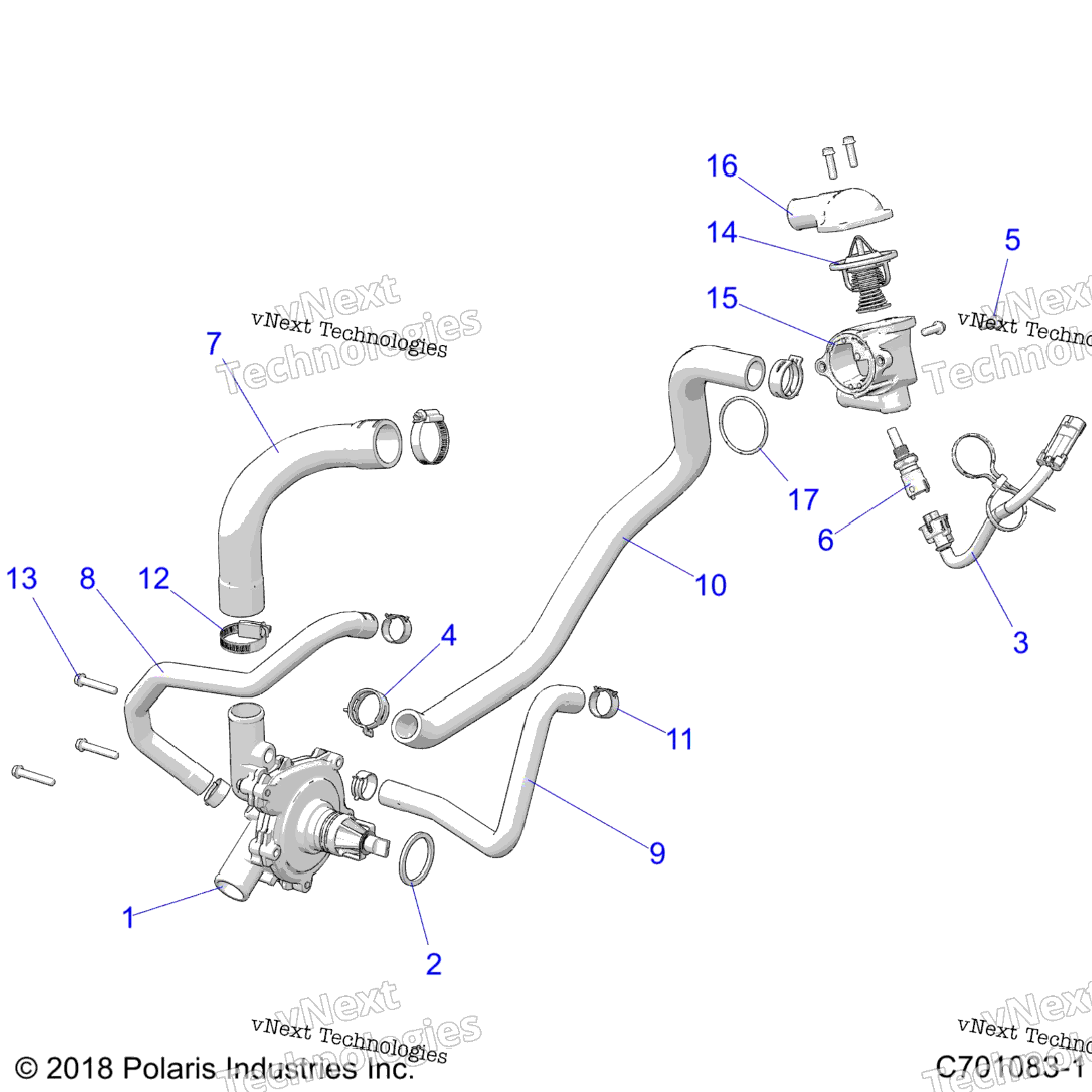 Engine, Waterpump And Bypass Z23ase99a4B4K99a4