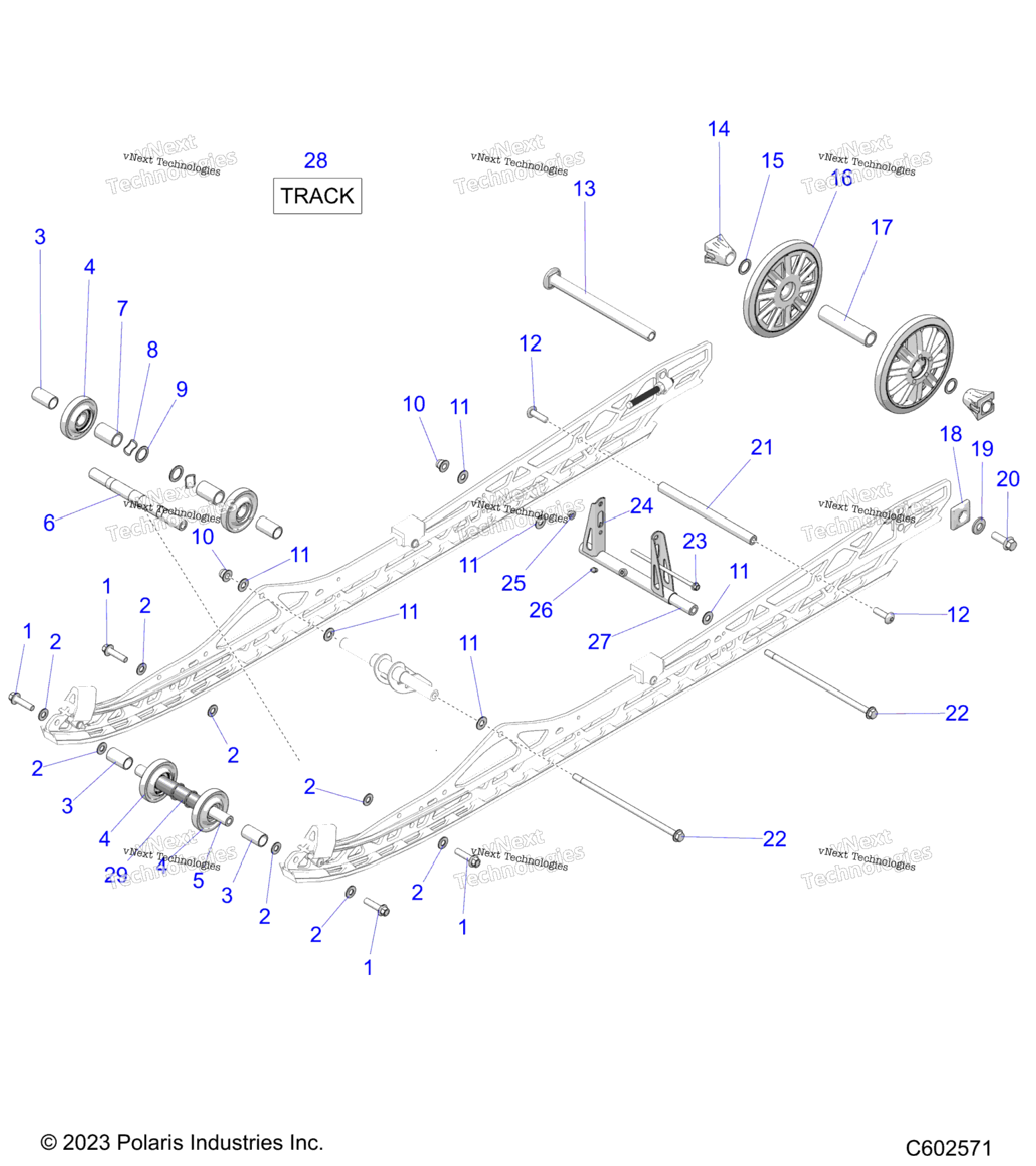 Suspension, Rear