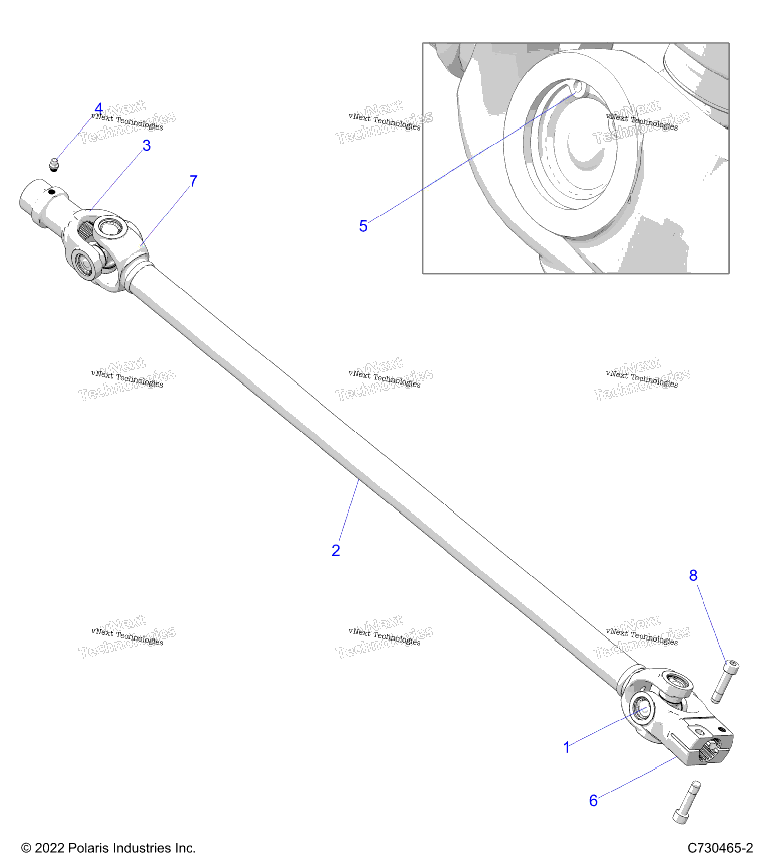 Drive Train, Front Prop Shaft