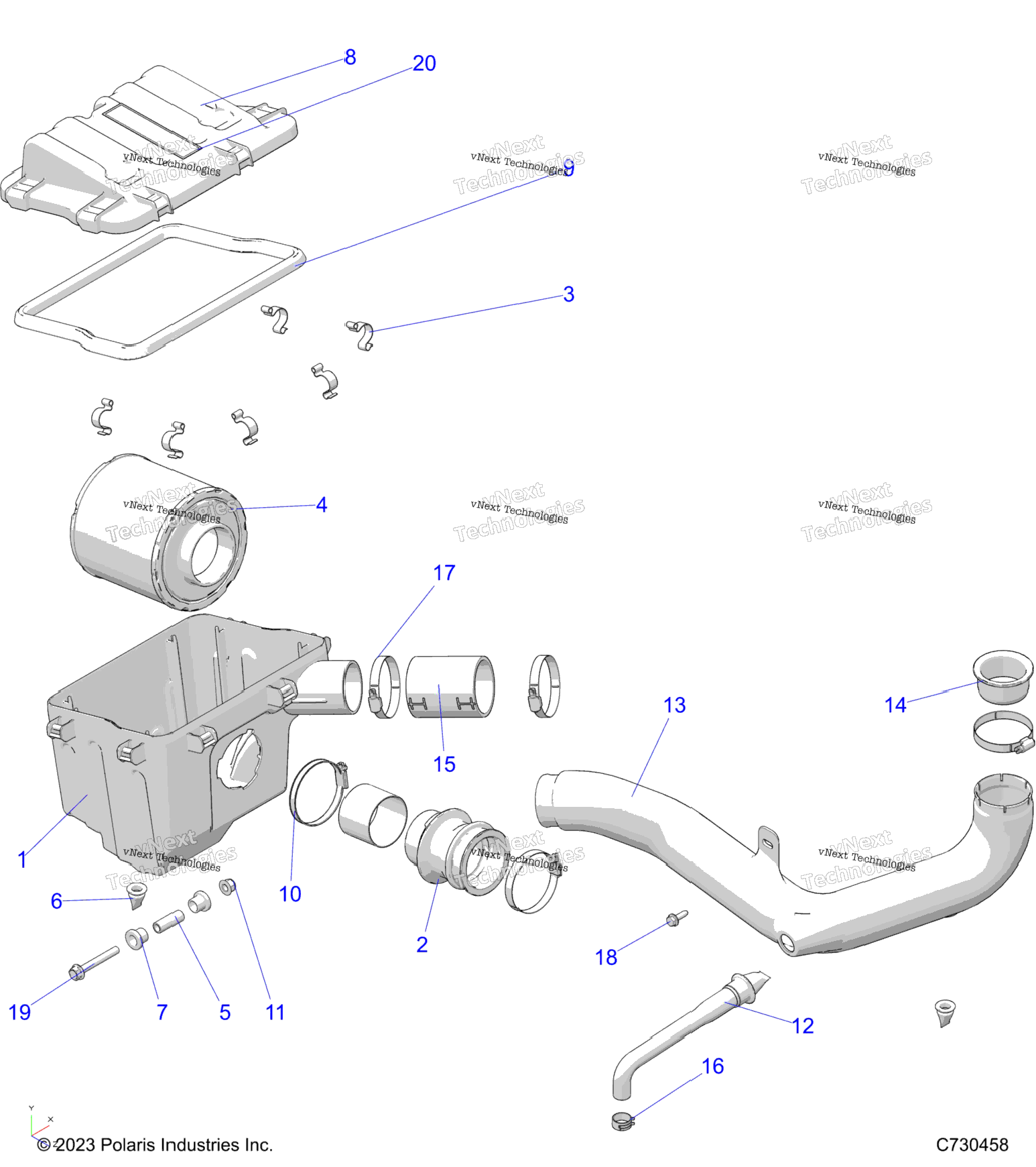 Engine, Air Intake System