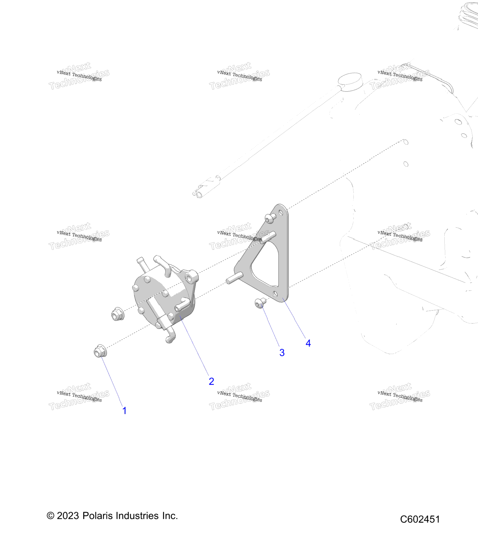 Fuel System, Fuel Pump Mounting