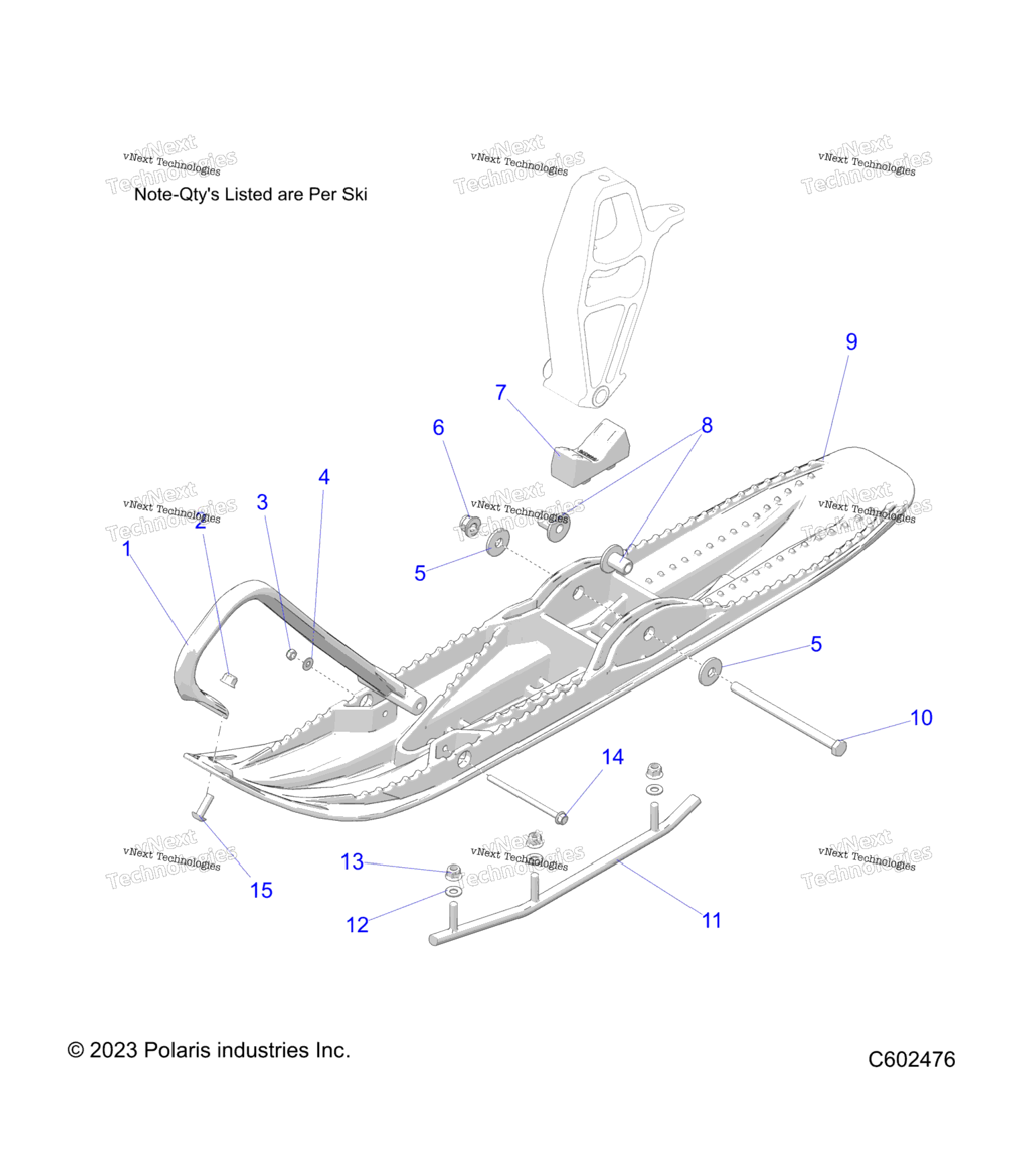 Steering, Ski Asm., North Edition S24ced5tsu