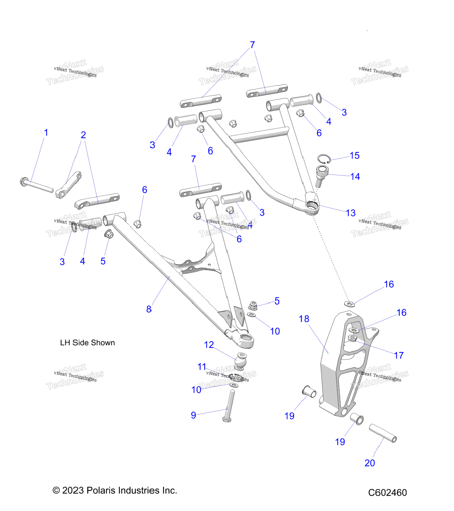 Suspension, Control Arms & Spindle