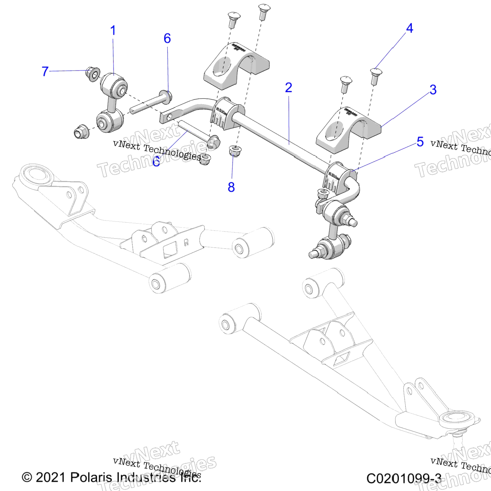 Suspension, Front Stabilizer Bar