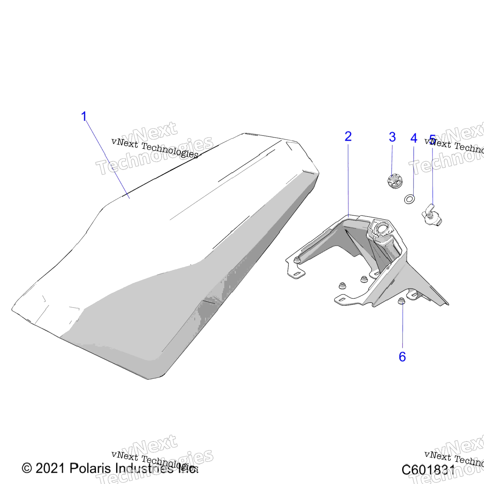 Body, Seat Asm