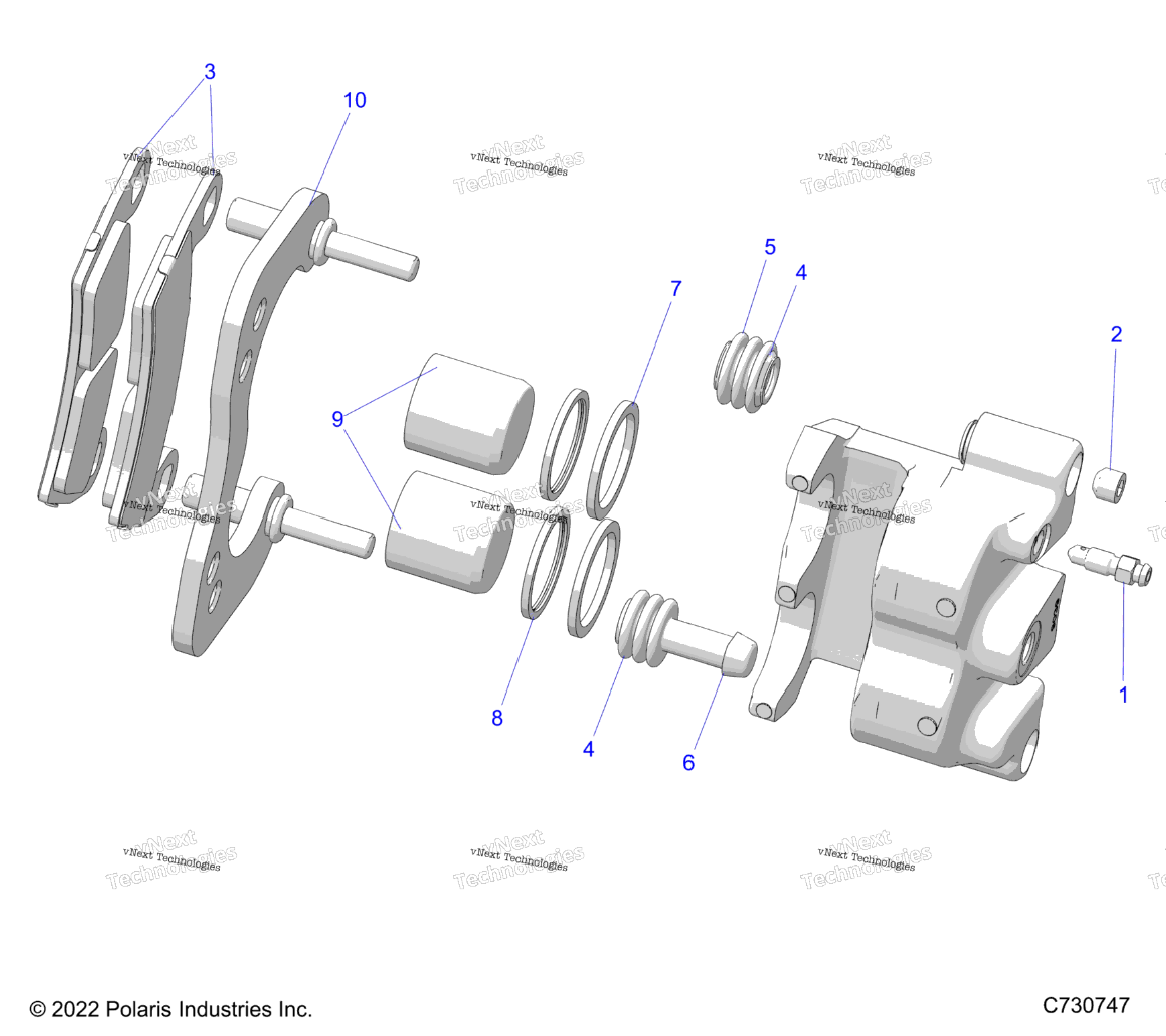 Brakes, Rear Caliper