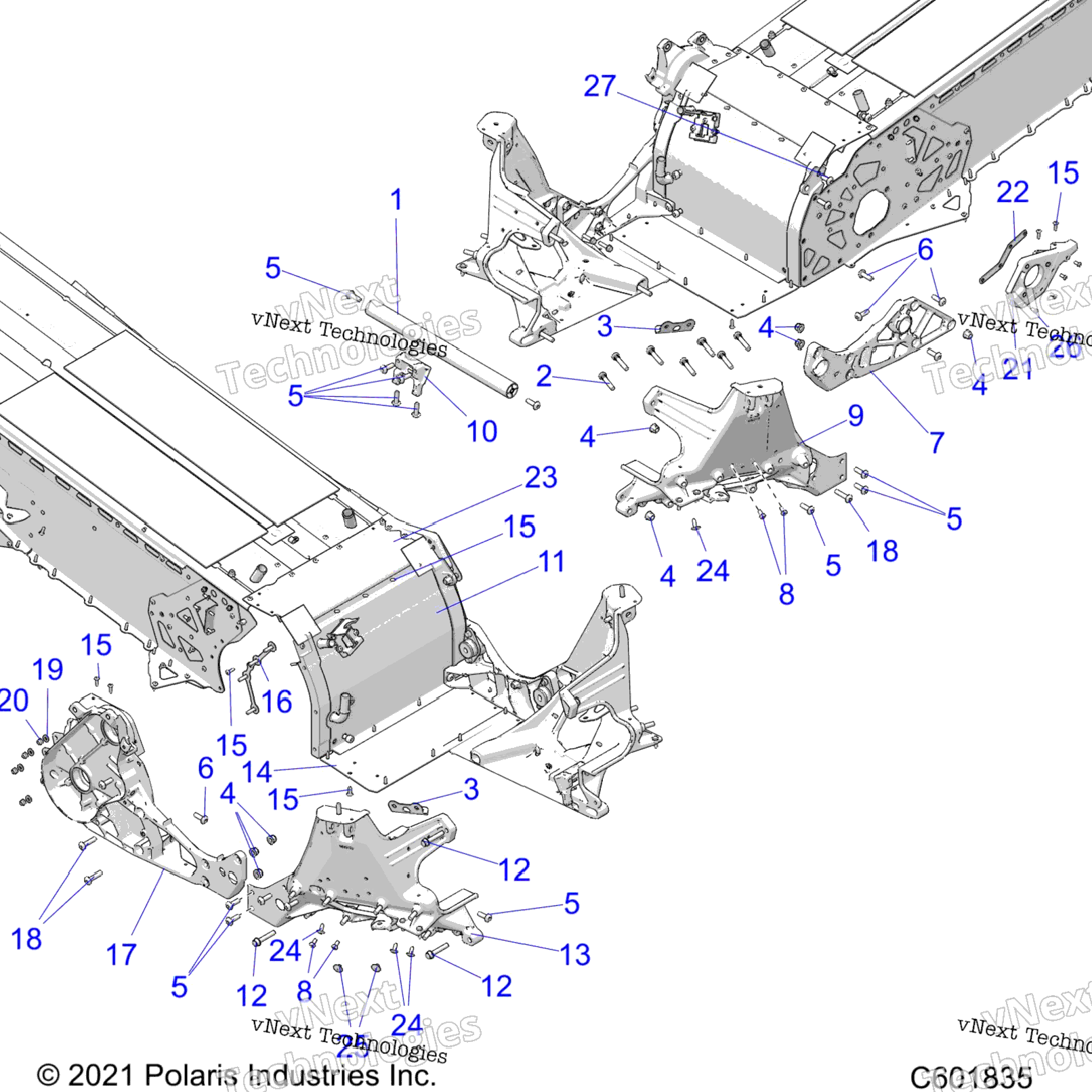 Chassis, Bulkhead Asm