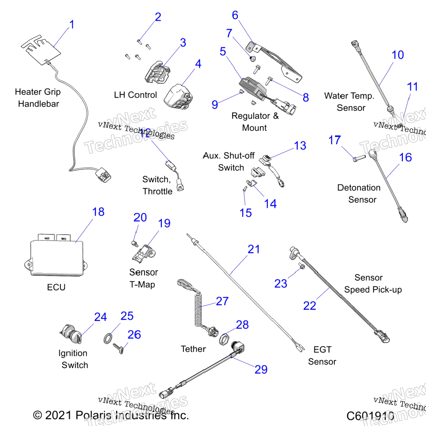 Electrical, Switches, Sensors & Components All Options