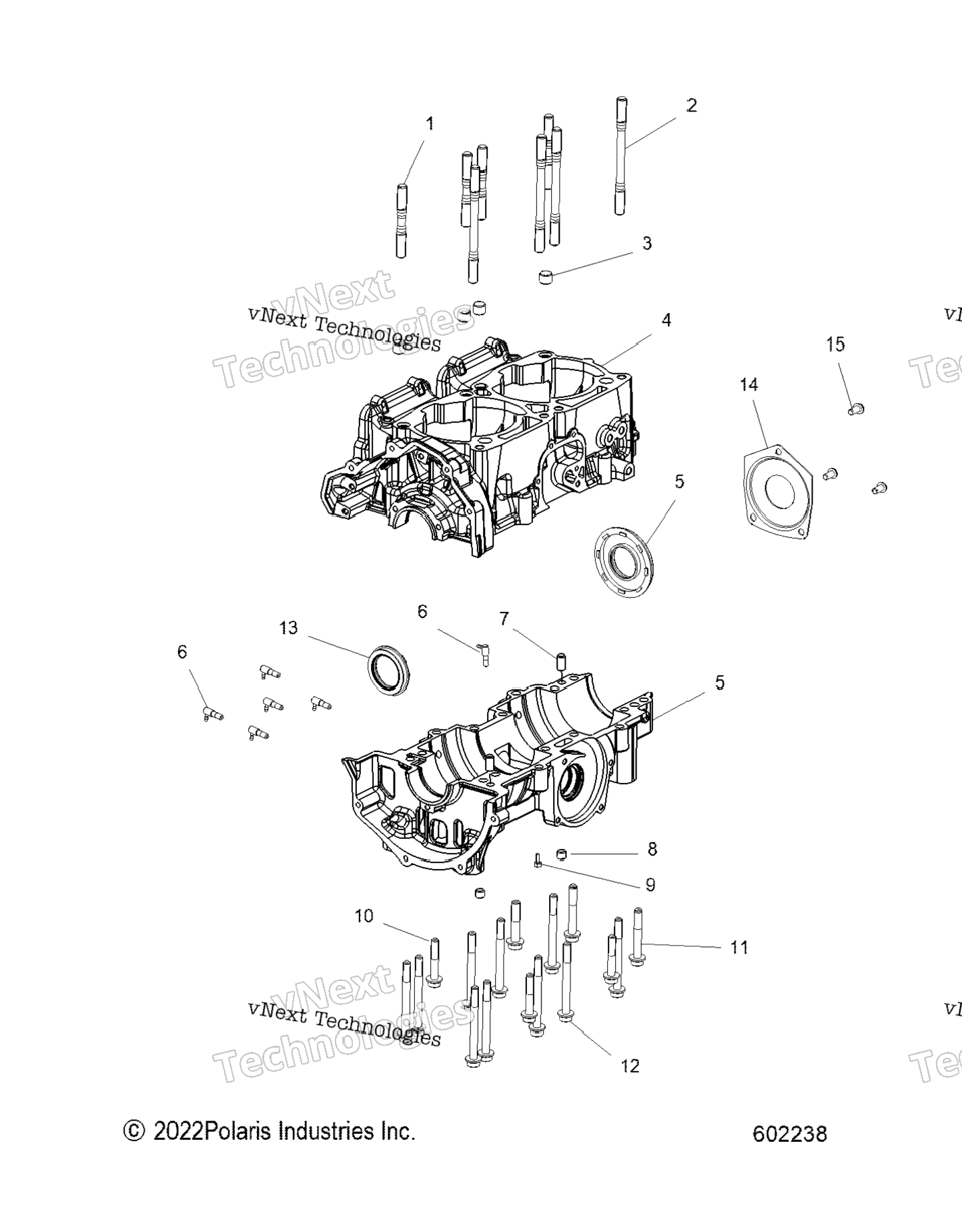 Engine, Crankcase