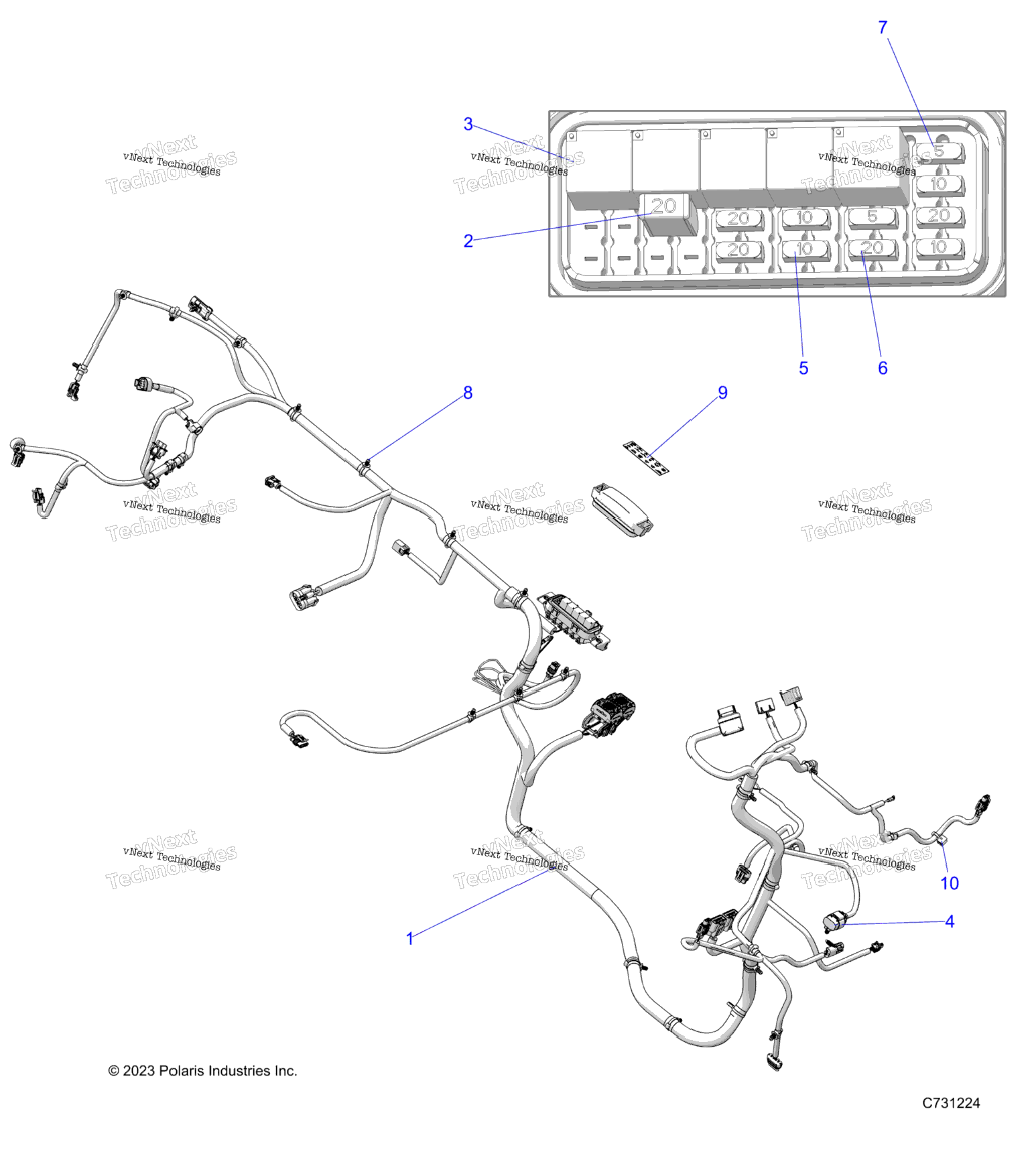 Electrical, Wire Harnesses, Chassis