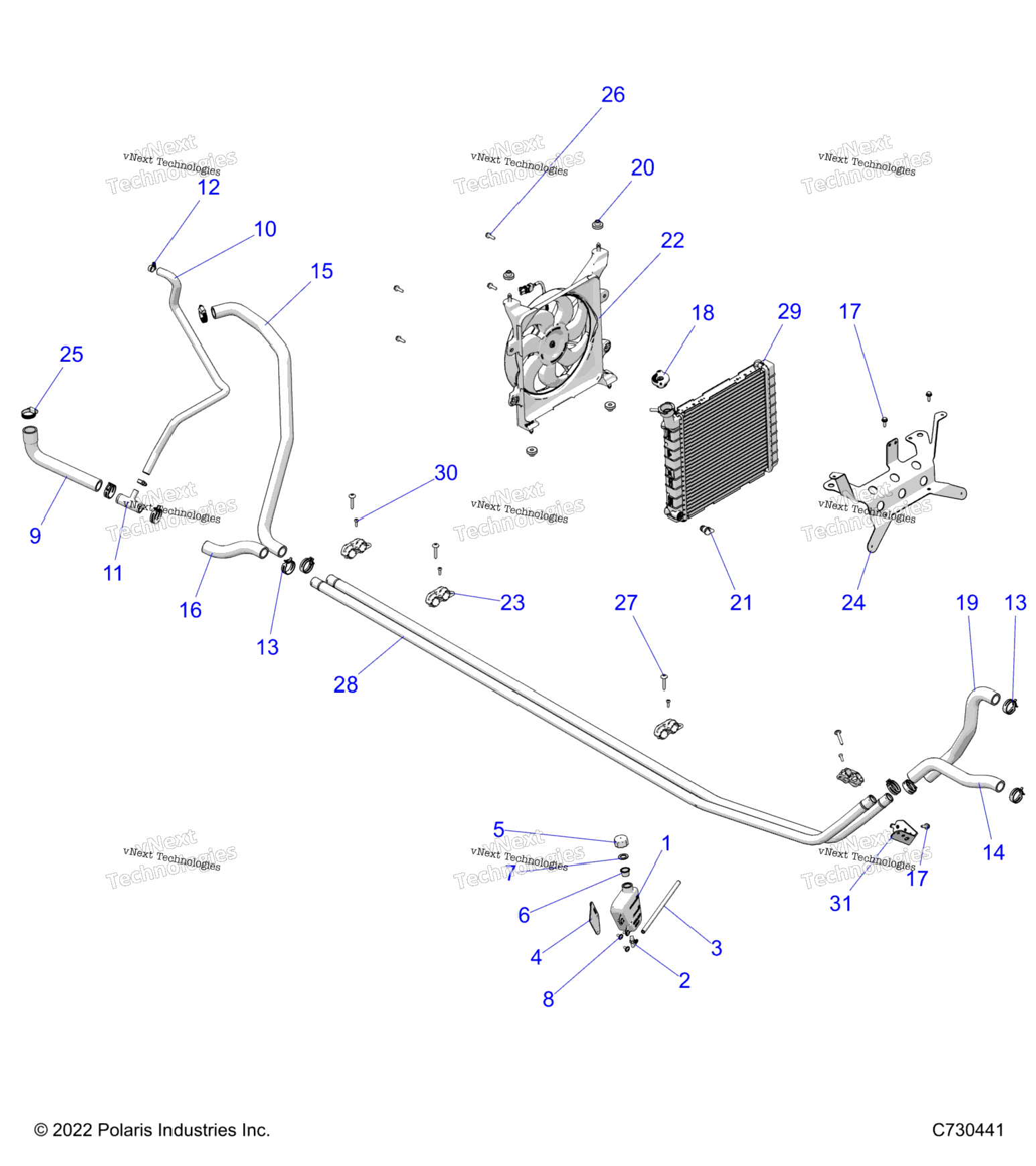 Engine, Cooling System