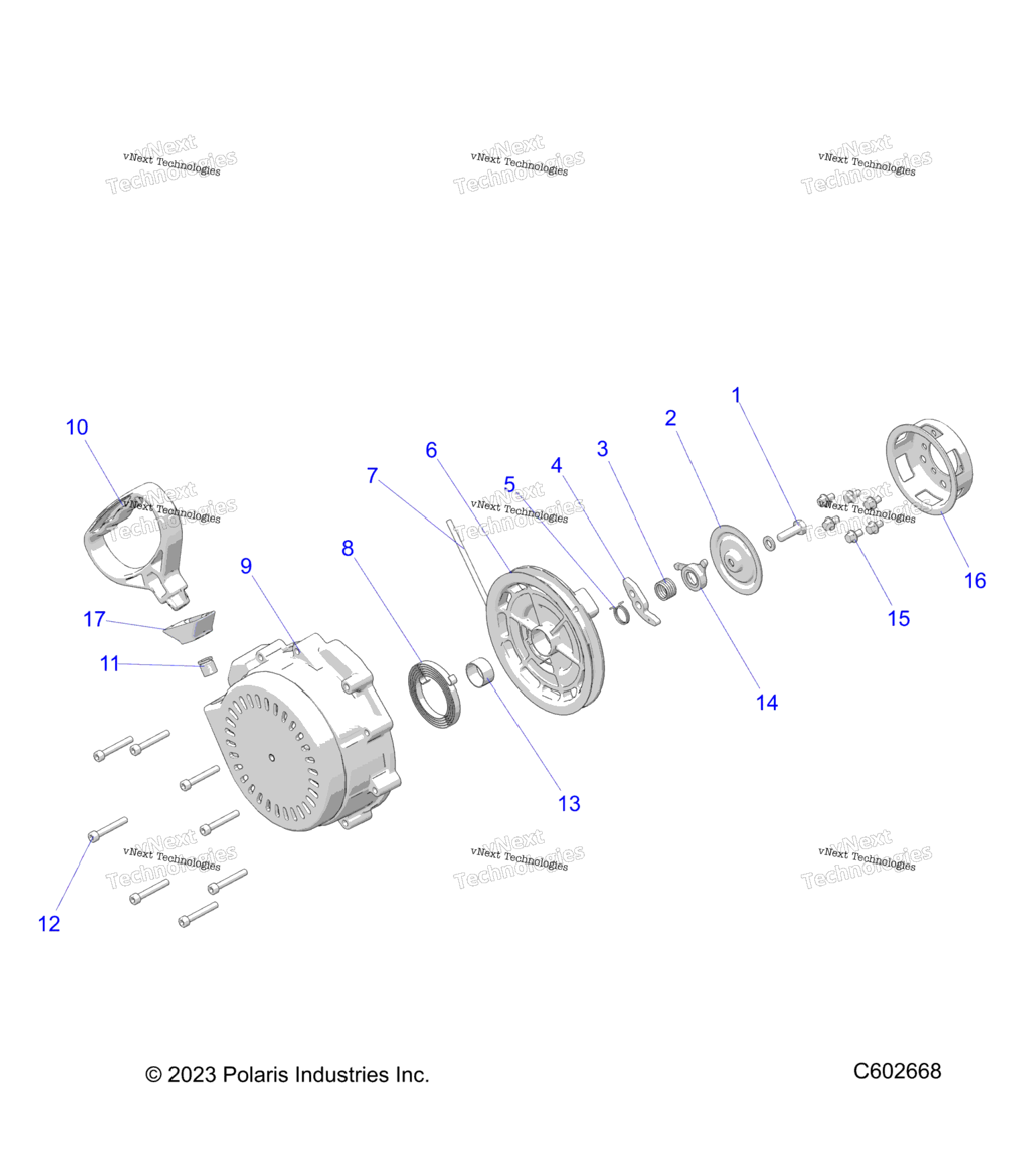 Engine, Recoil Starter