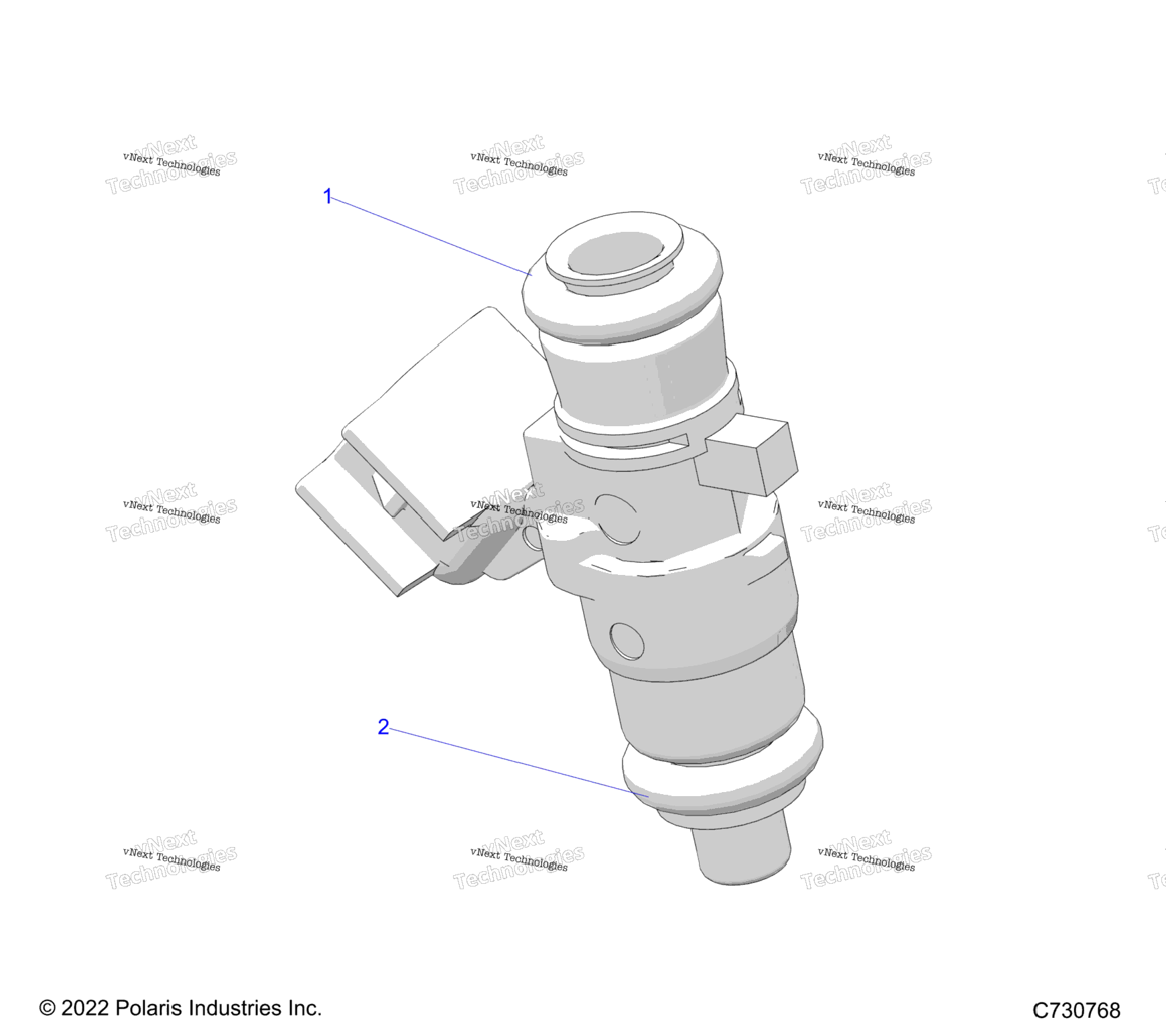 Engine, Fuel Injector