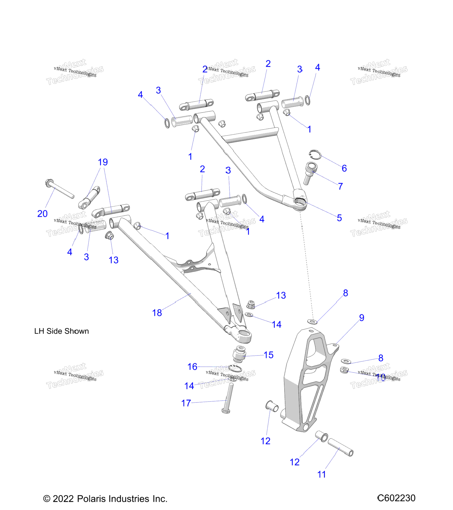 Suspension, Control Arms & Spindle