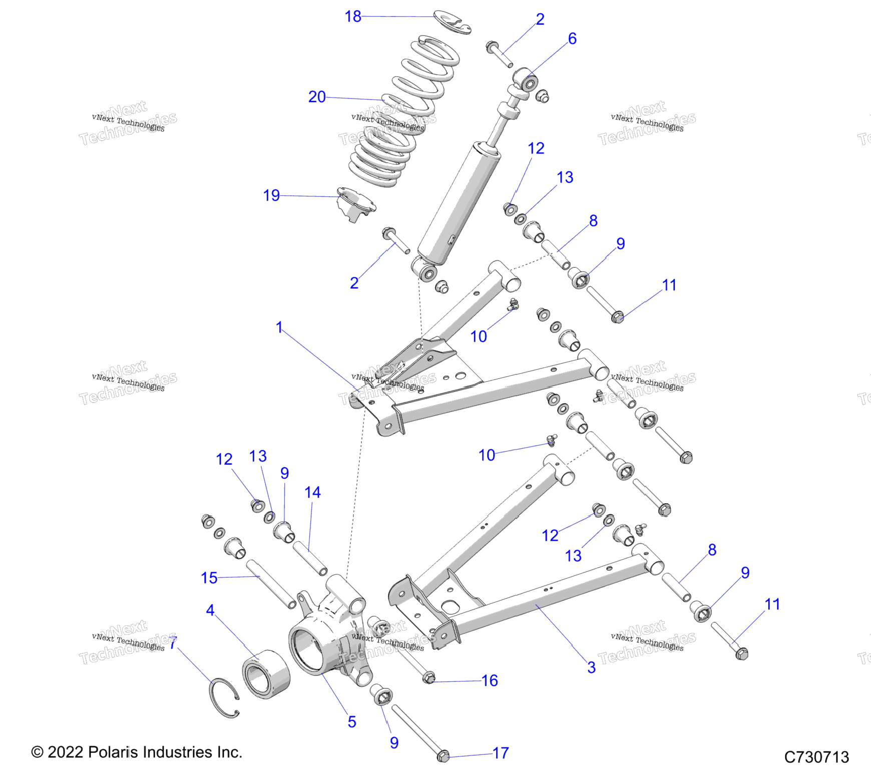 Suspension, Rear