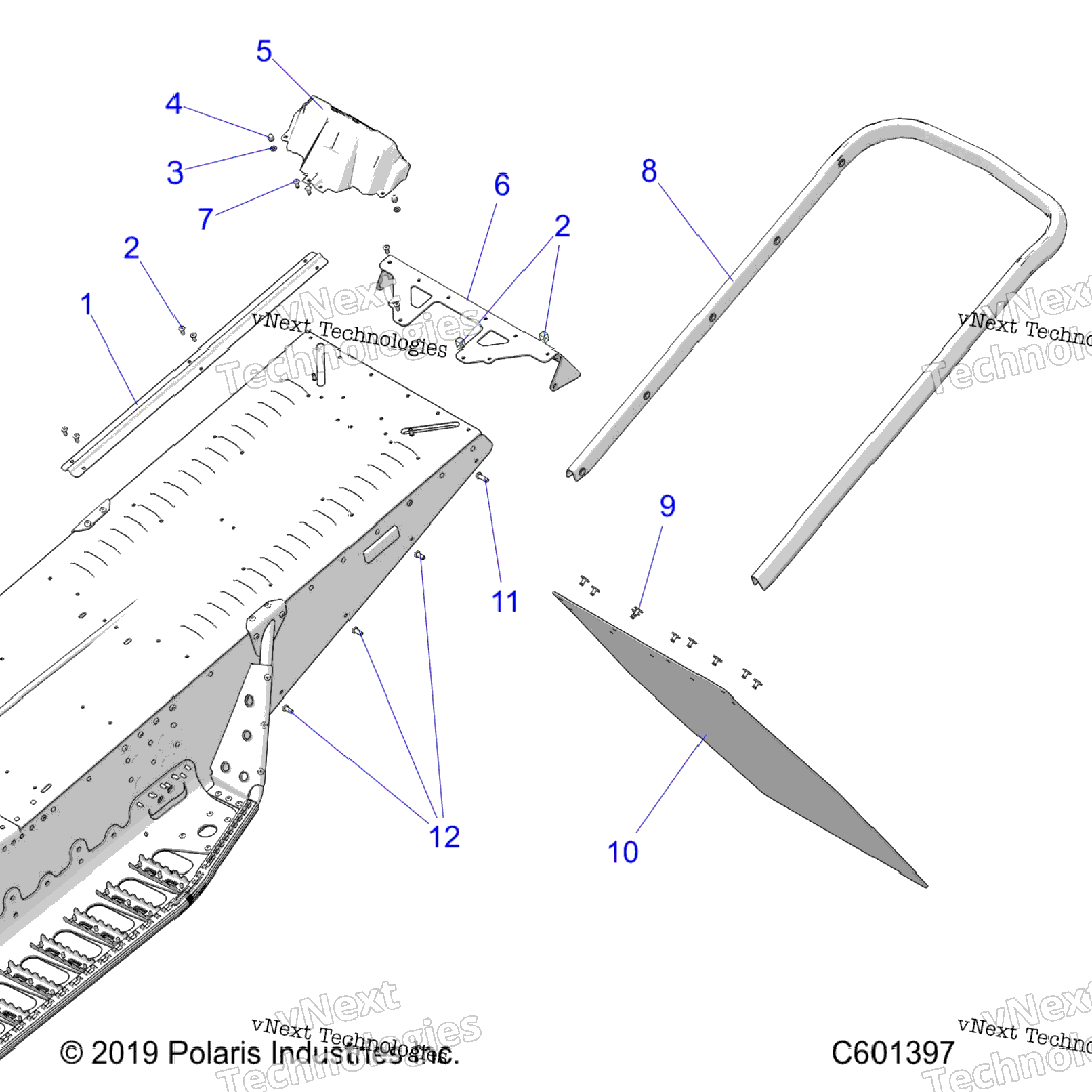 Chassis, Rear Asm. S24mdx6dsa6Dea