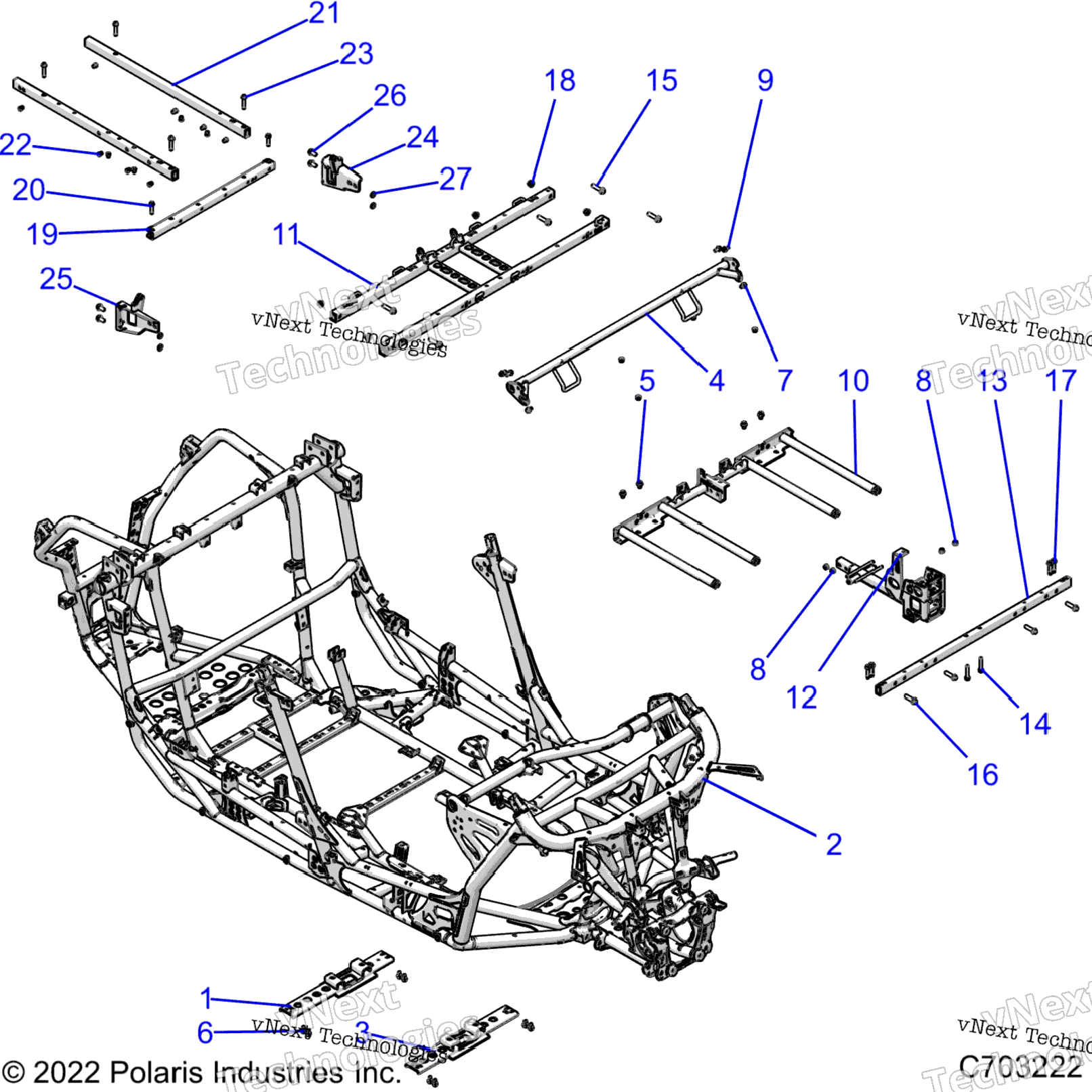 Chassis, Main Frame