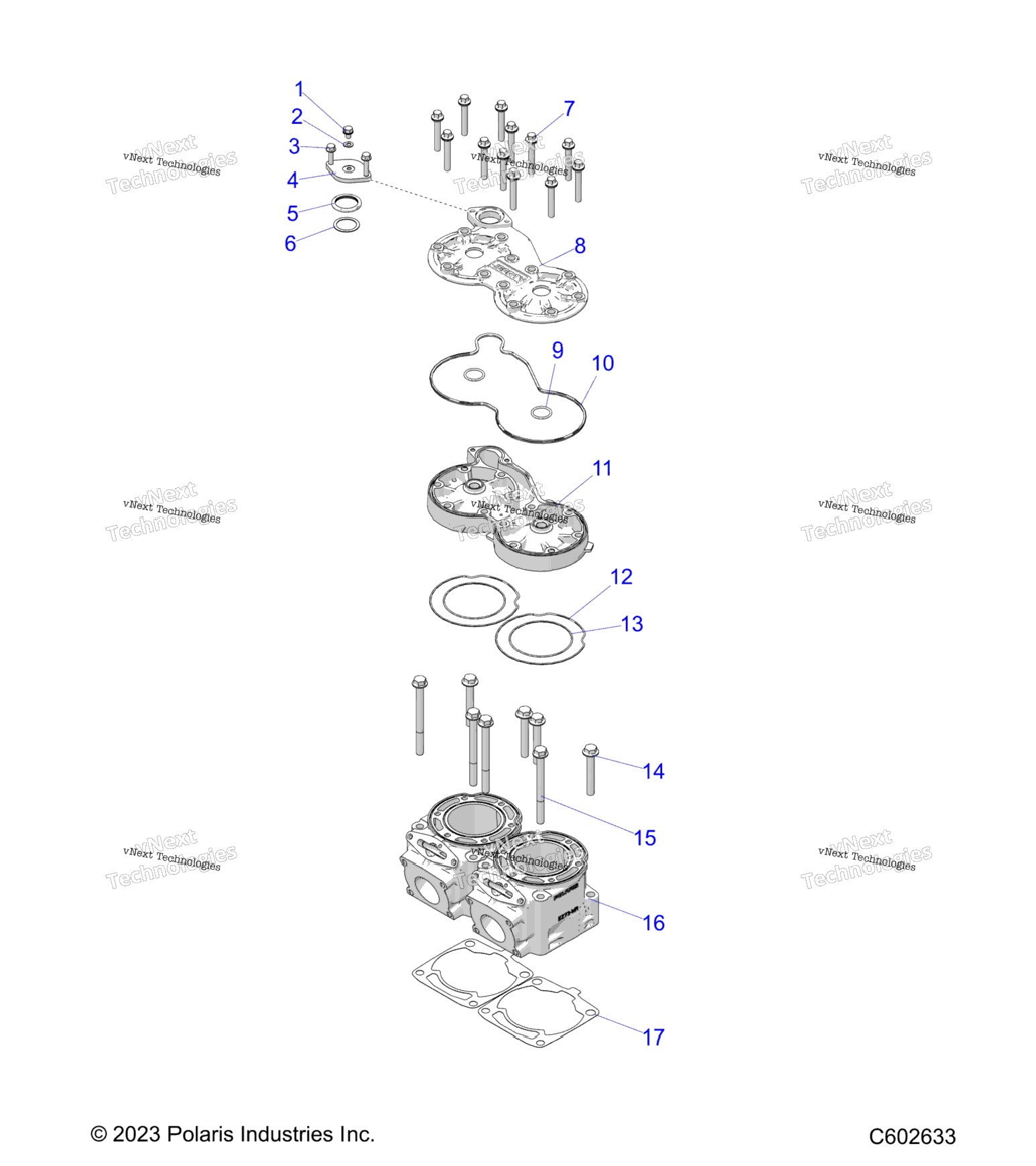 Engine, Cylinder S24mdx6dsa6Dea