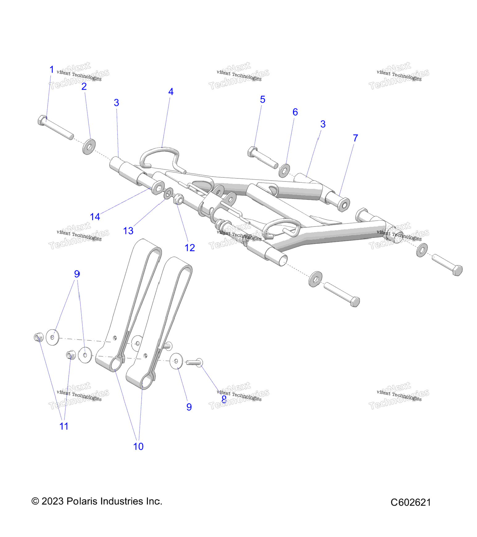 Suspension, Torque Arm, Front S24mdx6dsa6Dea